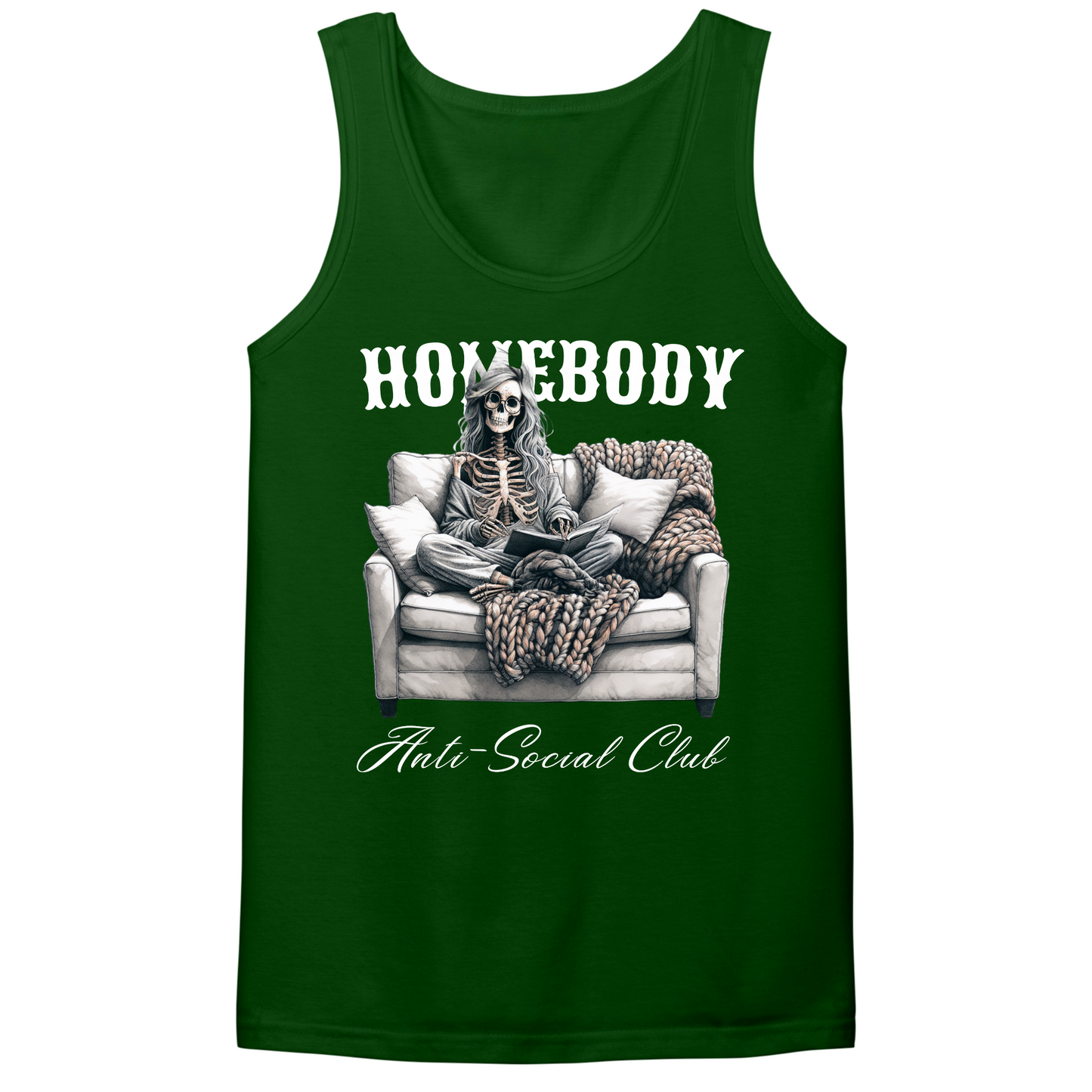 Homebody Anti Social Club Mens Tank Top