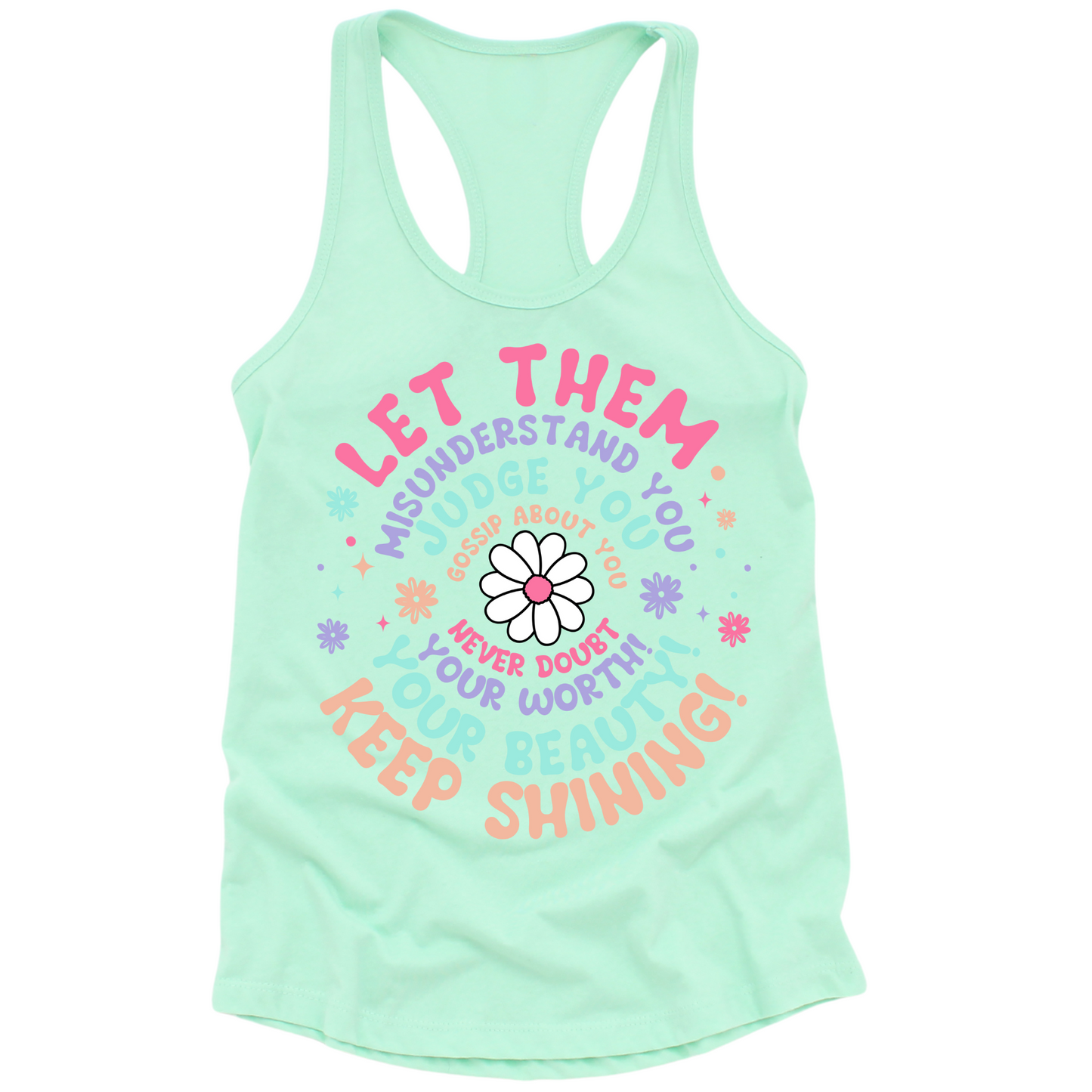 Let Them Womens Tank Top