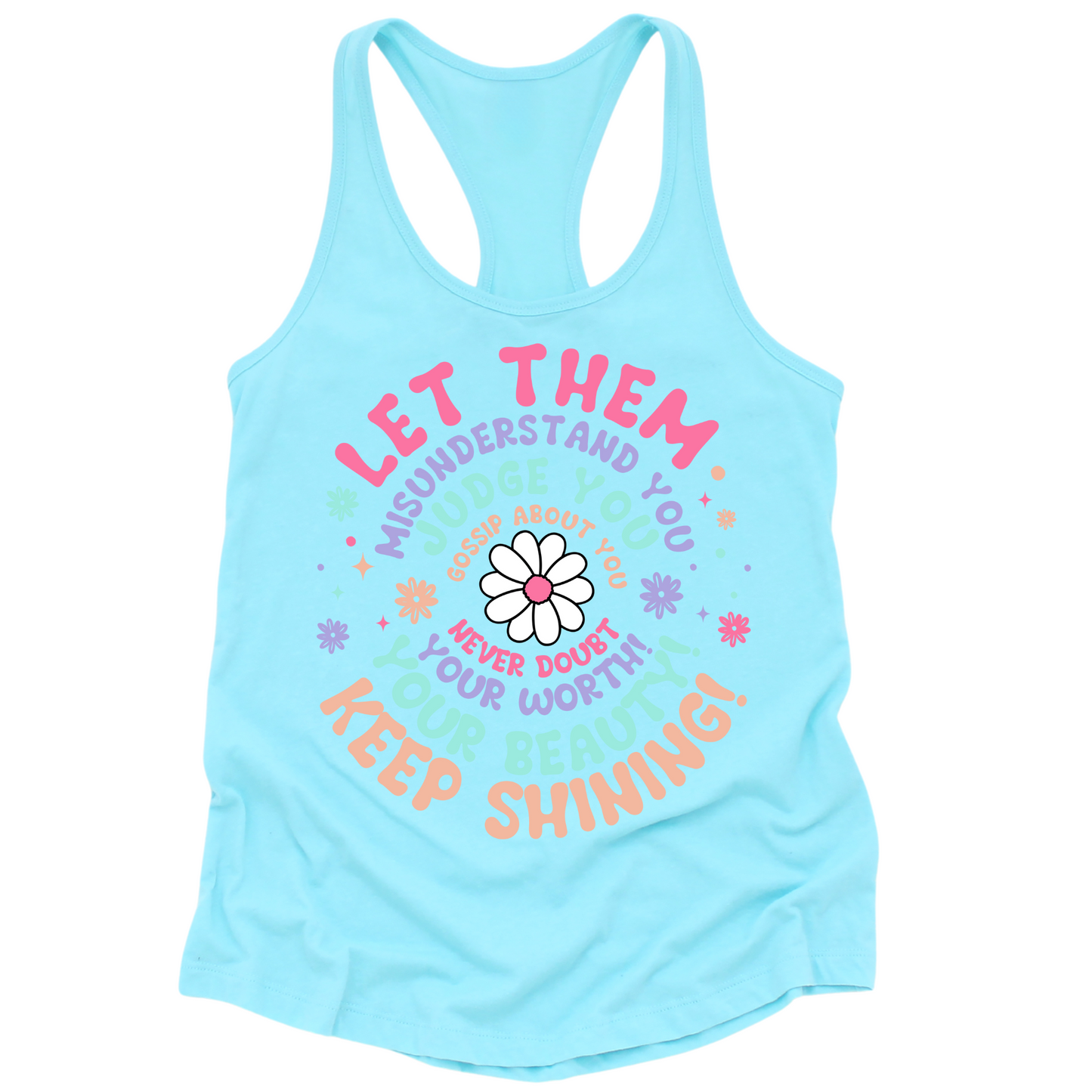 Let Them Womens Tank Top