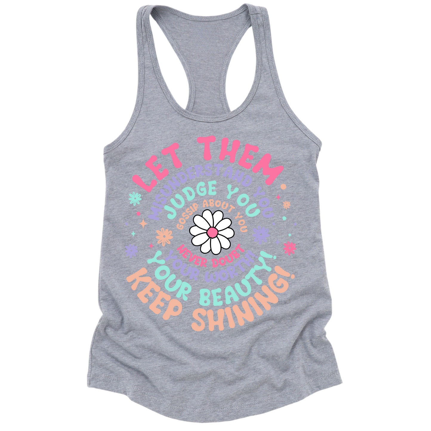 Let Them Womens Tank Top