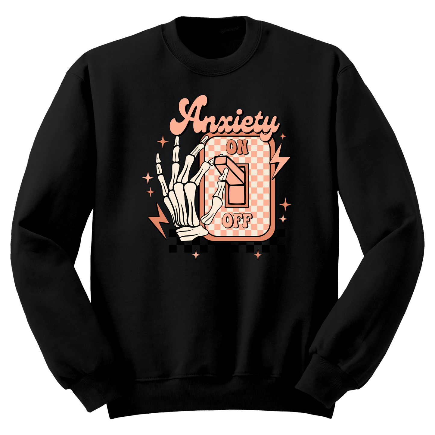 Anxiety Switch Crewneck Sweater