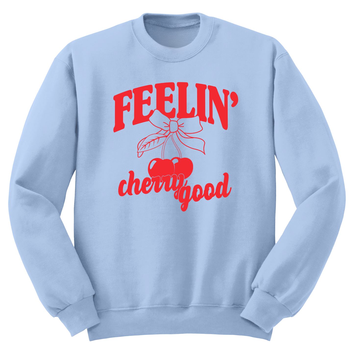 Feelin' Cherry Good Crewneck Sweater