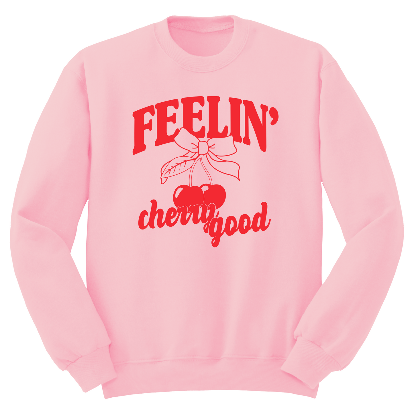 Feelin' Cherry Good Crewneck Sweater