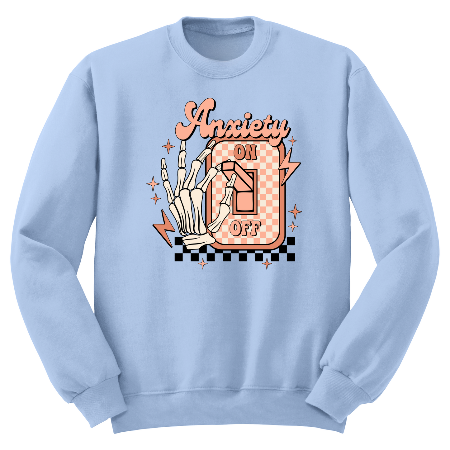 Anxiety Switch Crewneck Sweater
