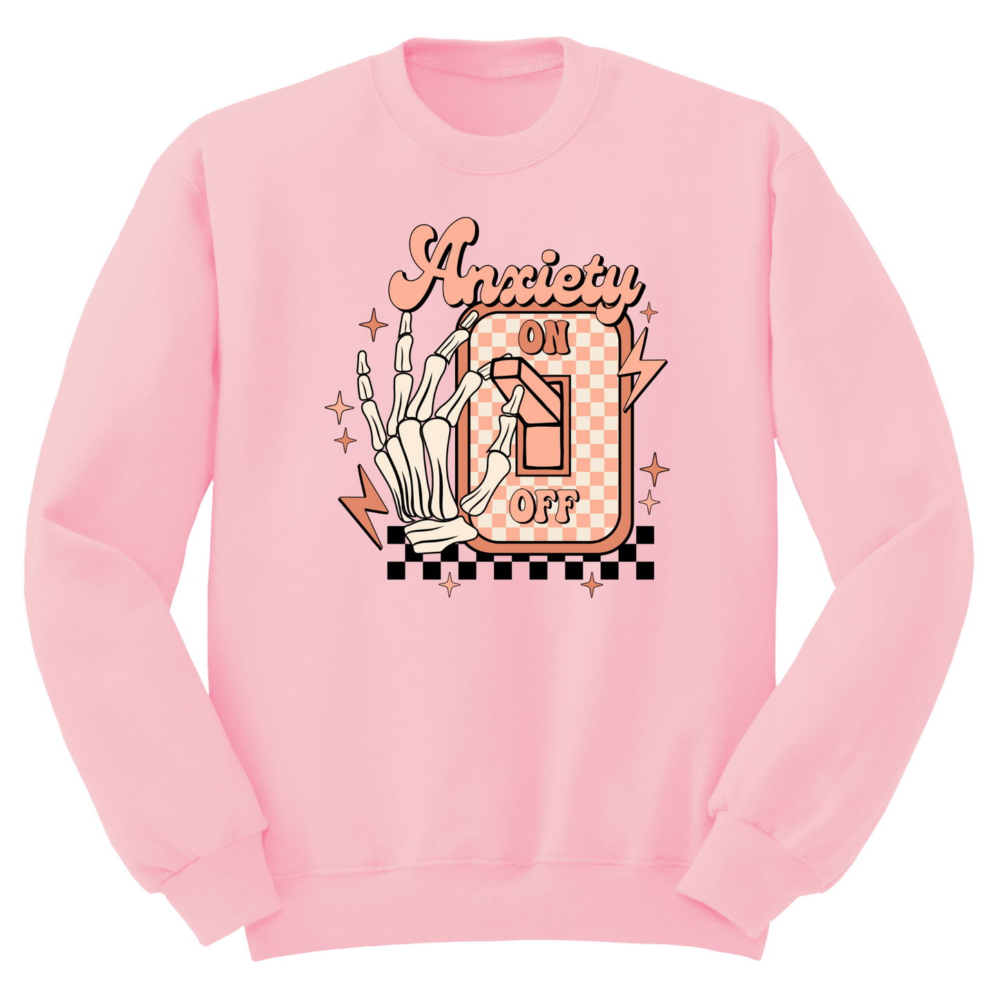 Anxiety Switch Crewneck Sweater