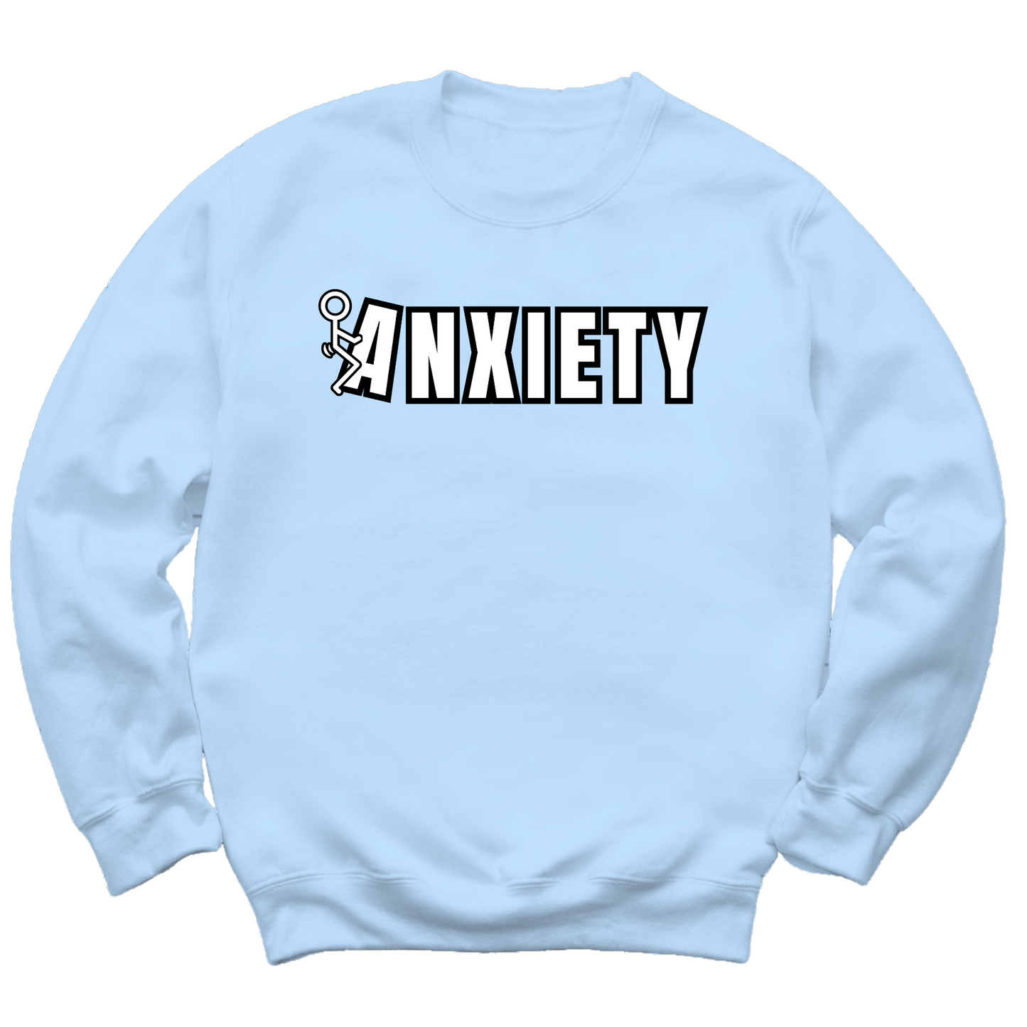 Fuck Anxiety Crewneck Sweater