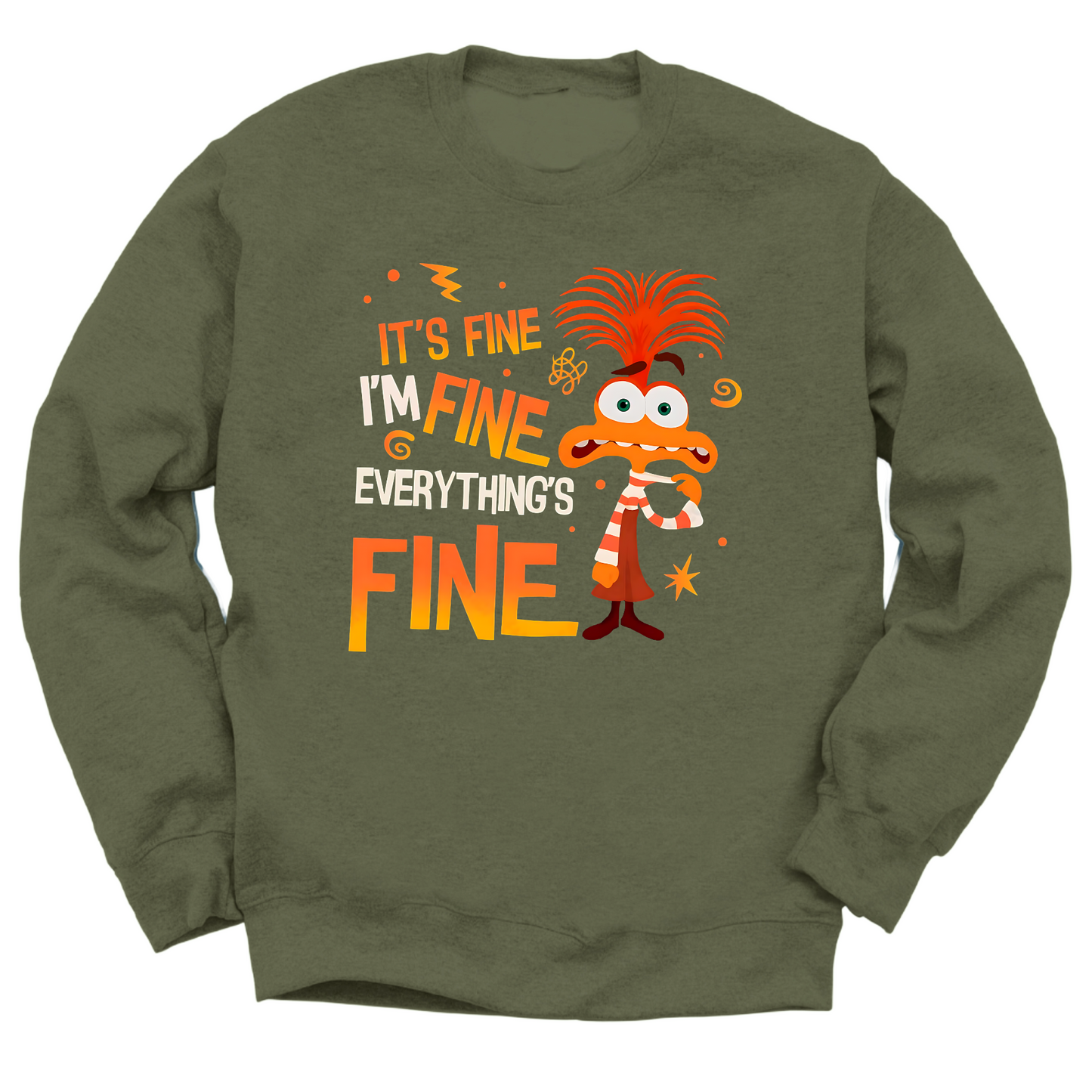 Everything's Fine Crewneck Sweater