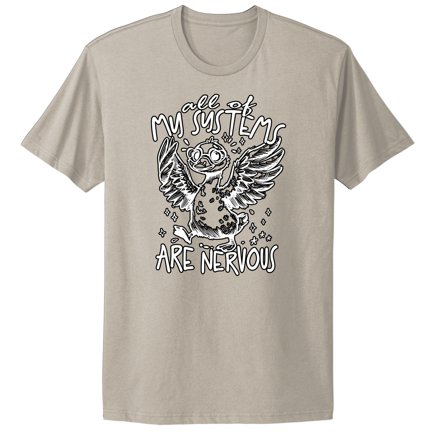 All Systems Nervous T-shirt