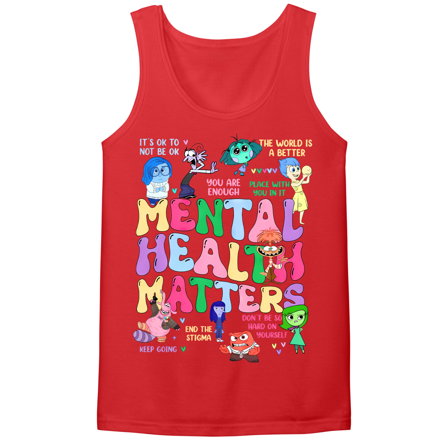 Mental Health Matters Mens Tank Top