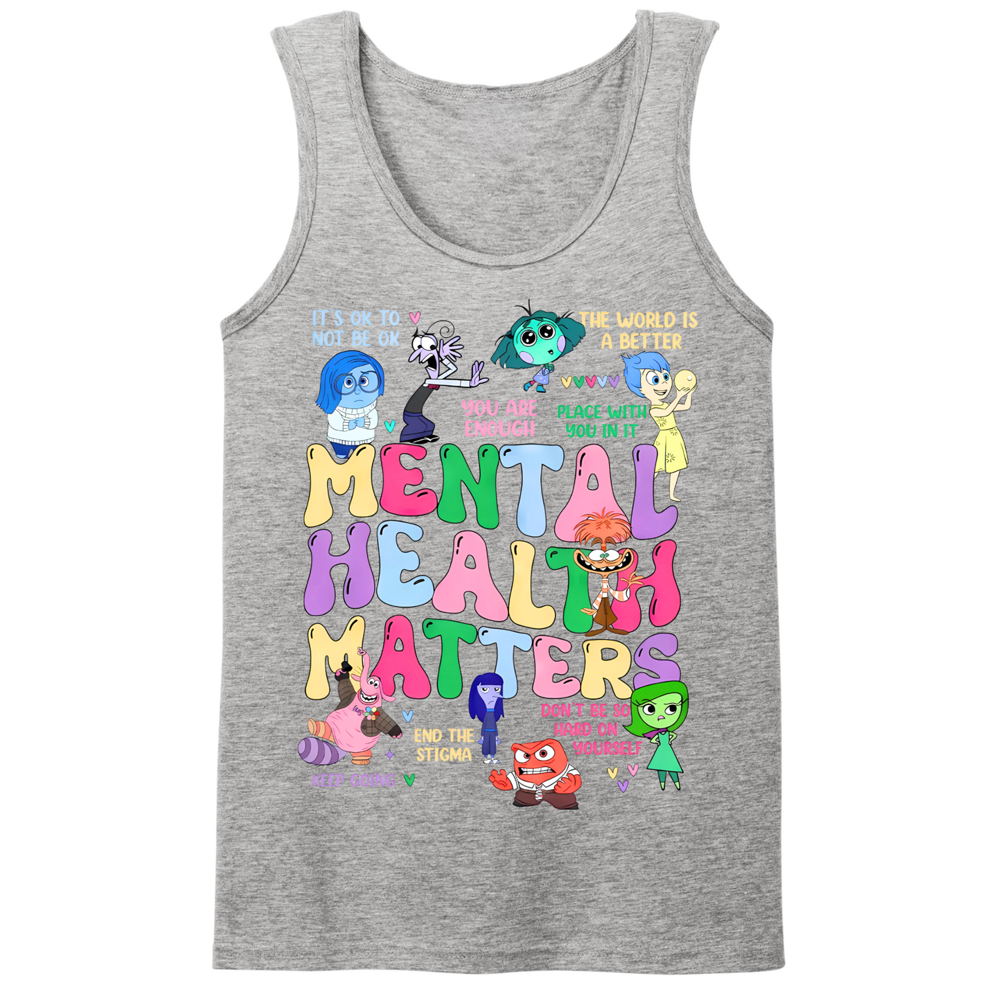 Mental Health Matters Mens Tank Top