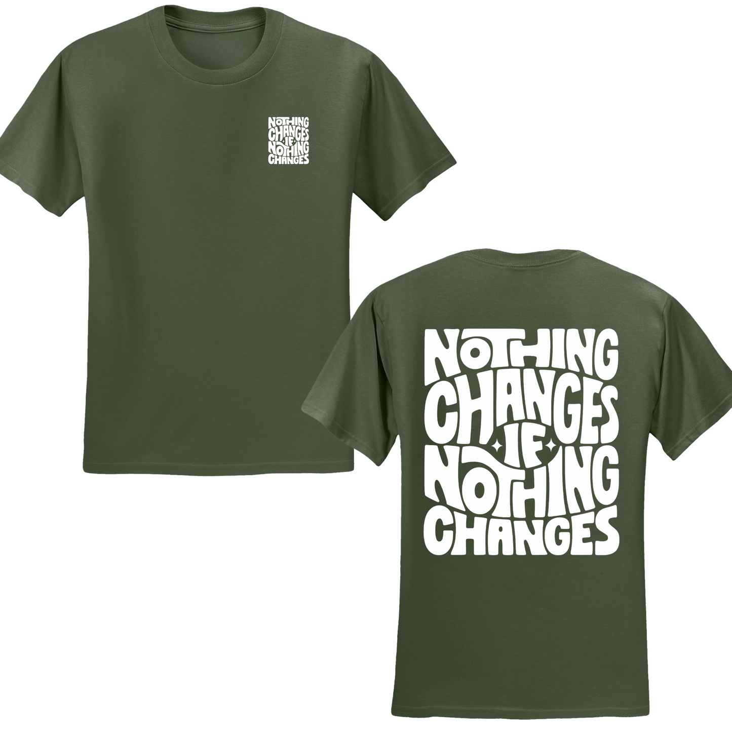 Nothing Changes If Nothing Changes T-shirt