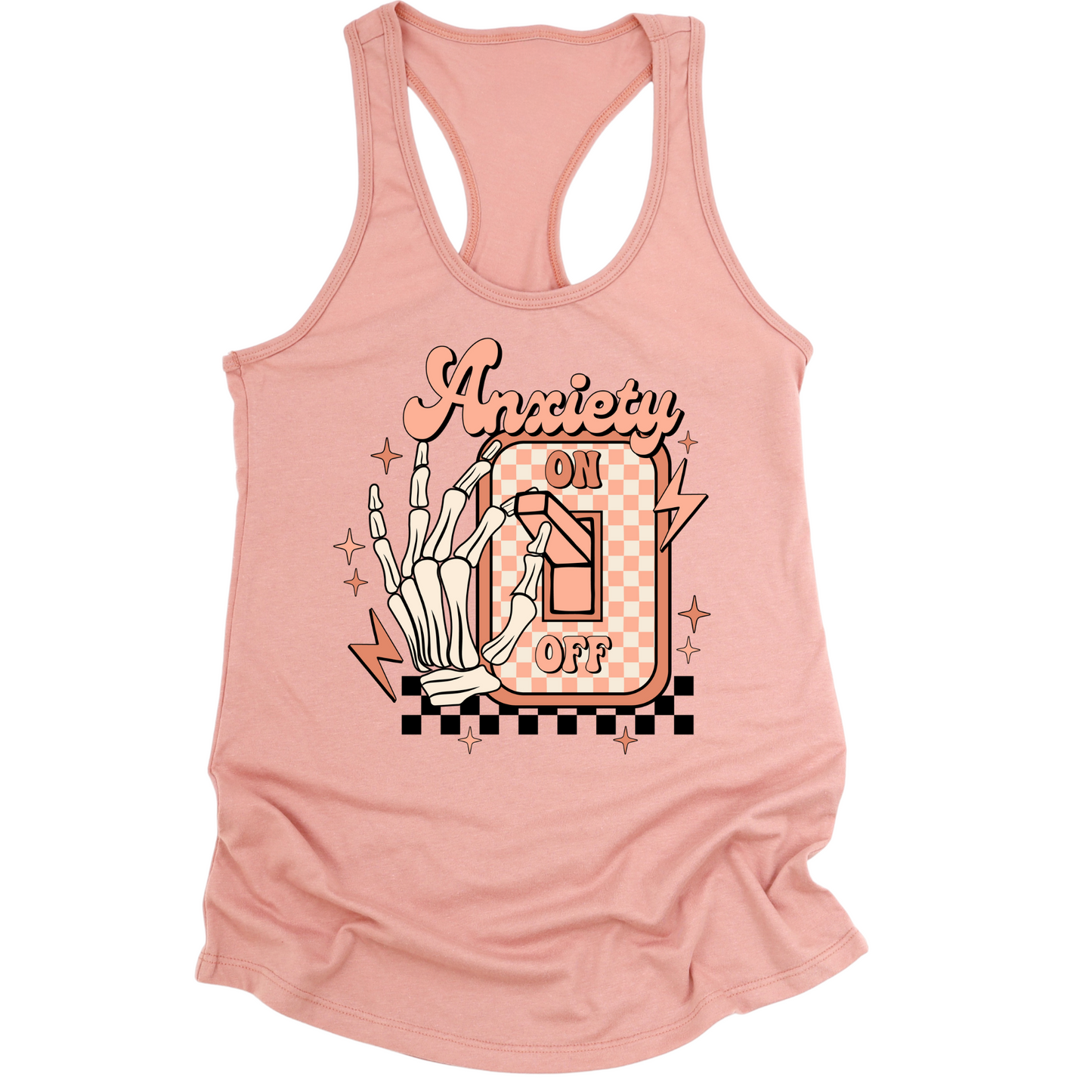 Anxiety Switch Womens Tank Top