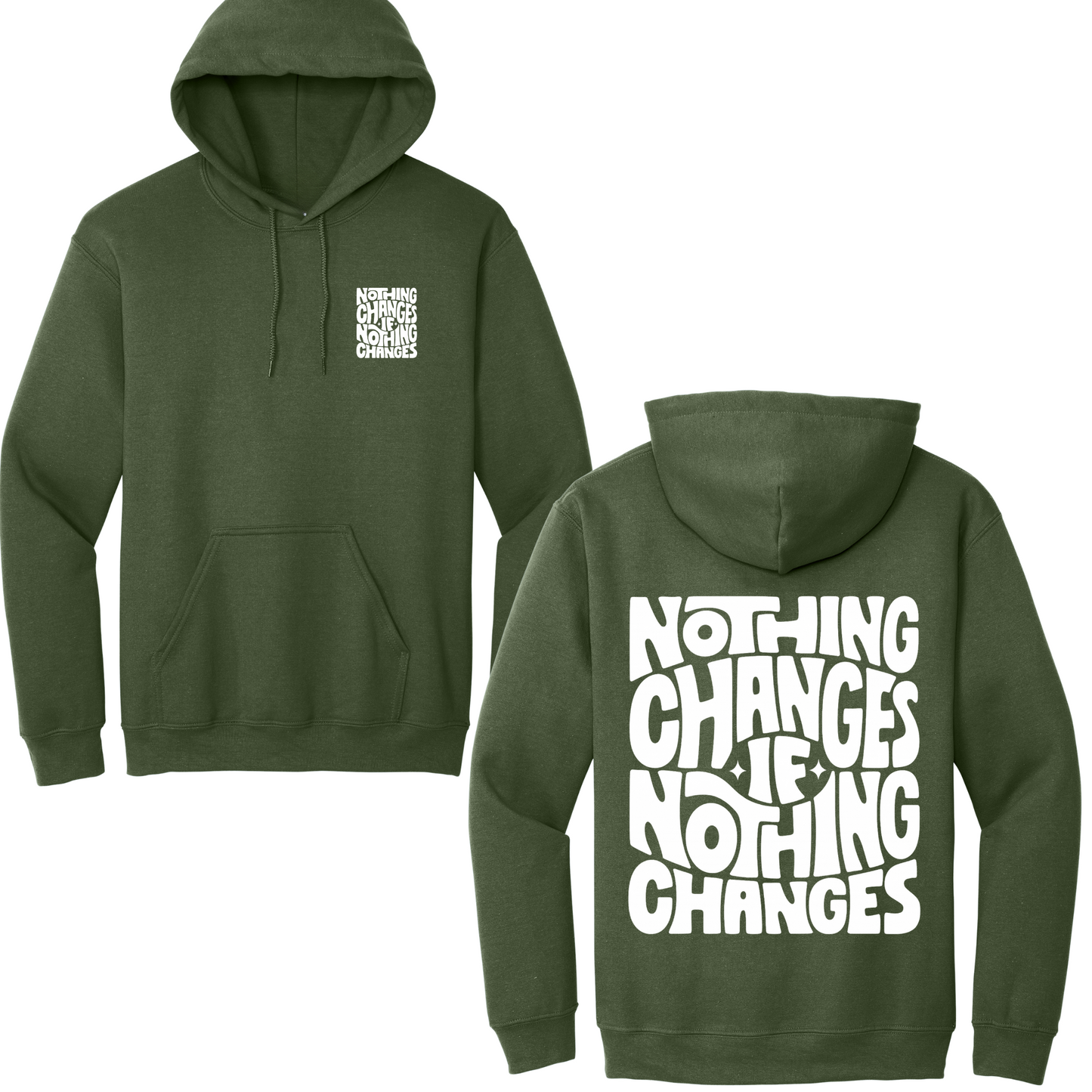 Nothing Changes If Nothing Changes Hoodie