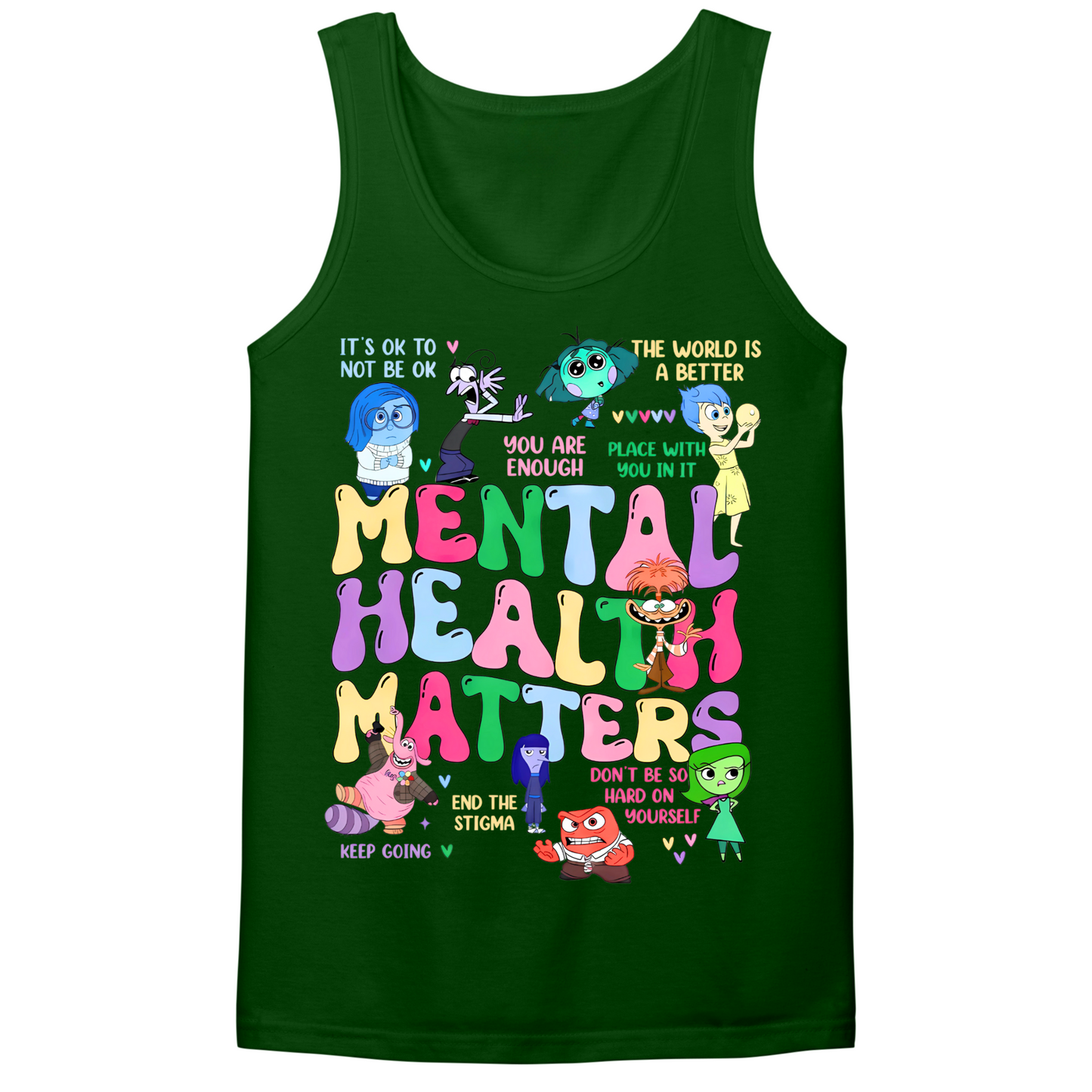Mental Health Matters Mens Tank Top