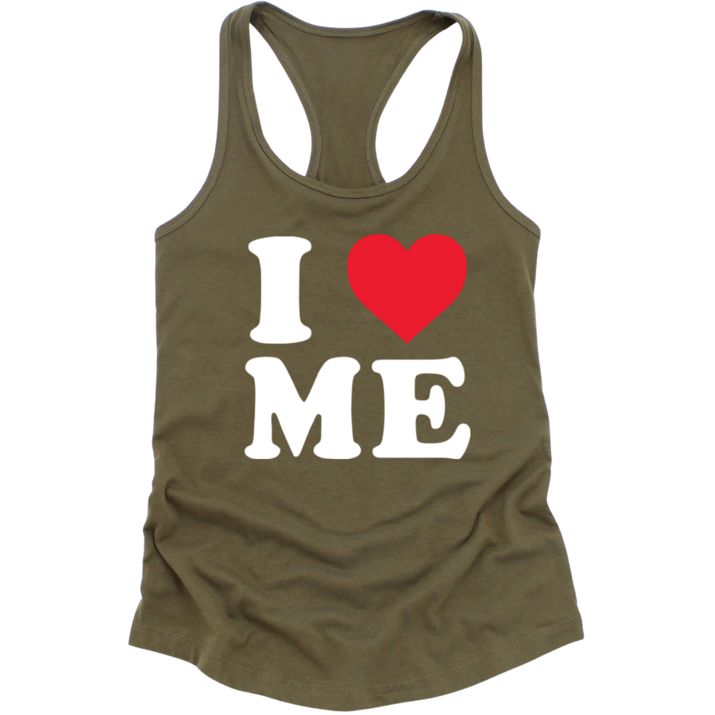 I Heart Me Womens Tank Top