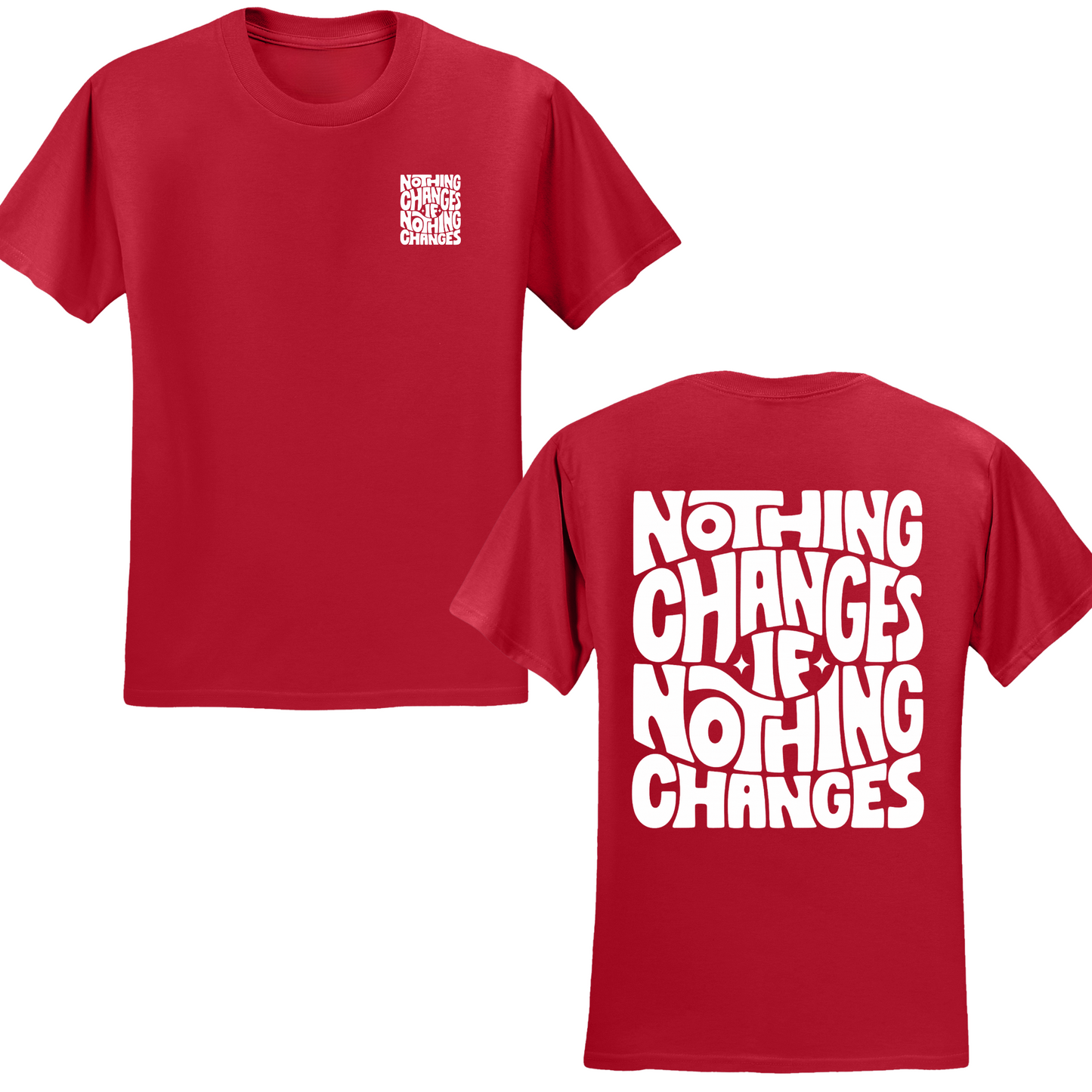 Nothing Changes If Nothing Changes T-shirt