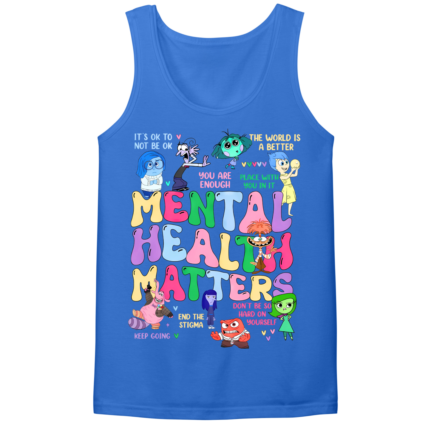Mental Health Matters Mens Tank Top