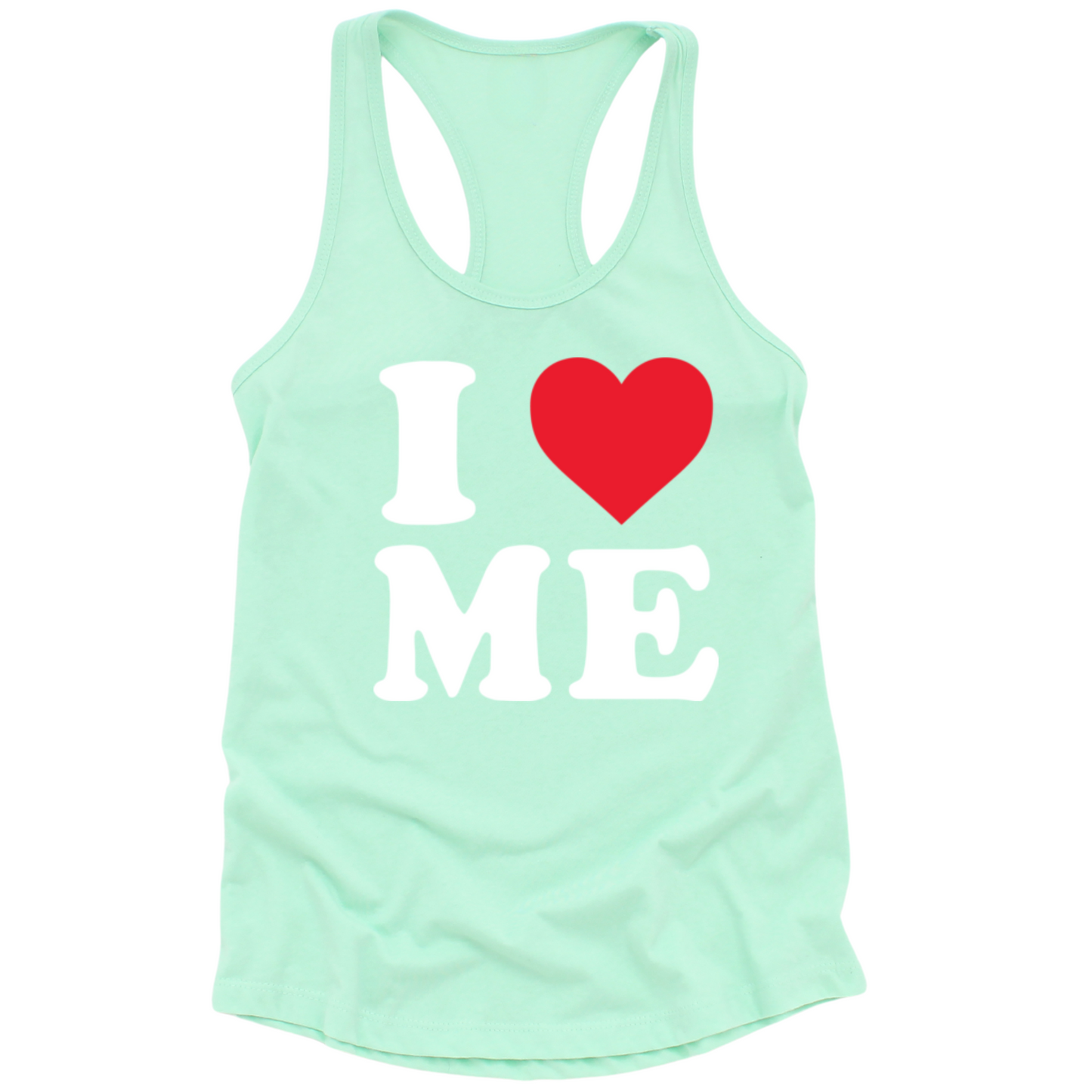 I Heart Me Womens Tank Top