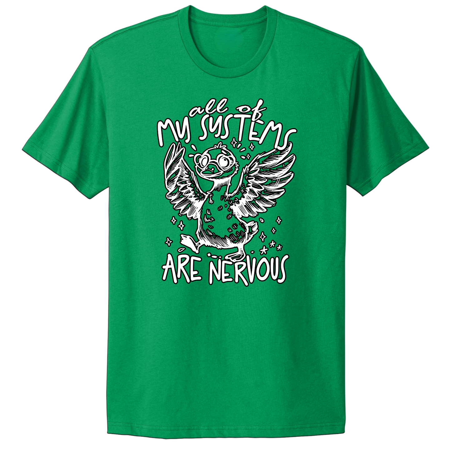 All Systems Nervous T-shirt