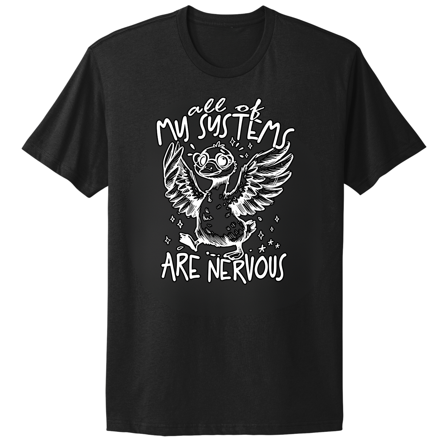 All Systems Nervous T-shirt
