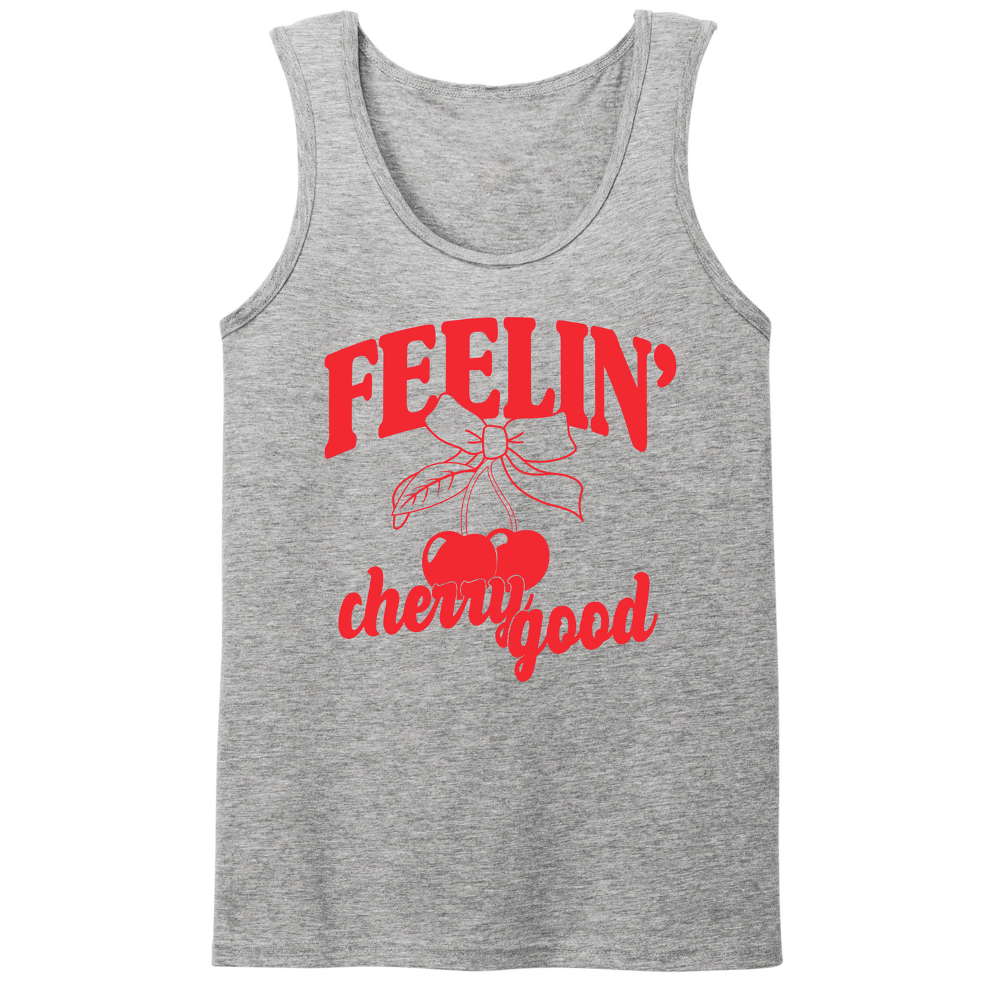 Feelin' Cherry Good Mens Tank Top