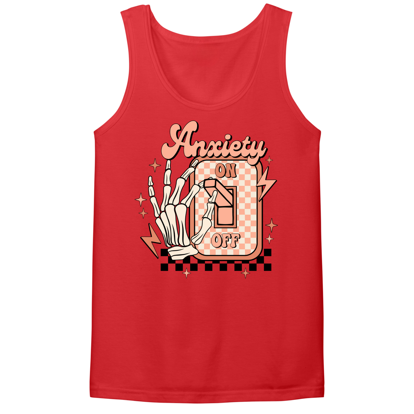 Anxiety Switch Mens Tank Top