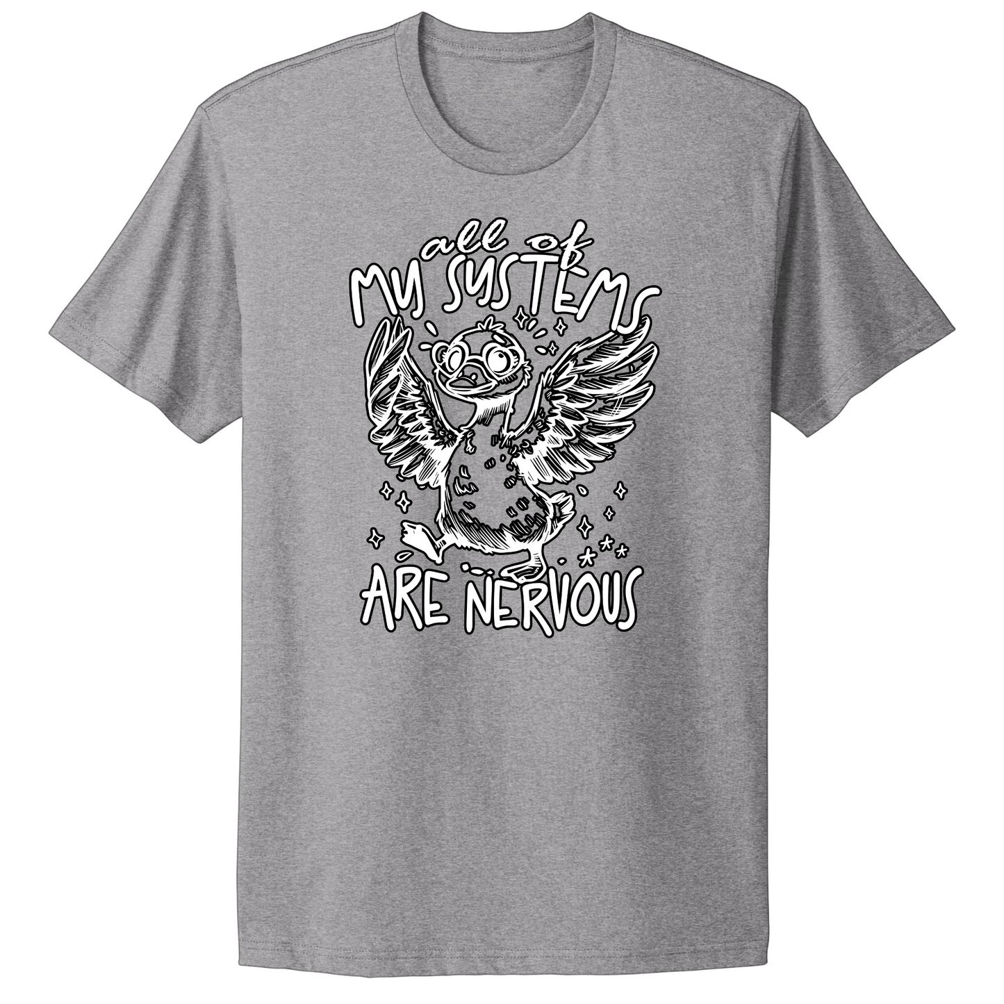 All Systems Nervous T-shirt