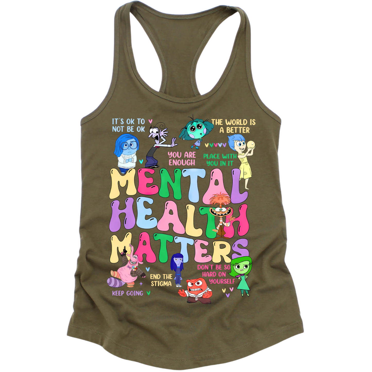 Mental Health Matters Womens Tank Top