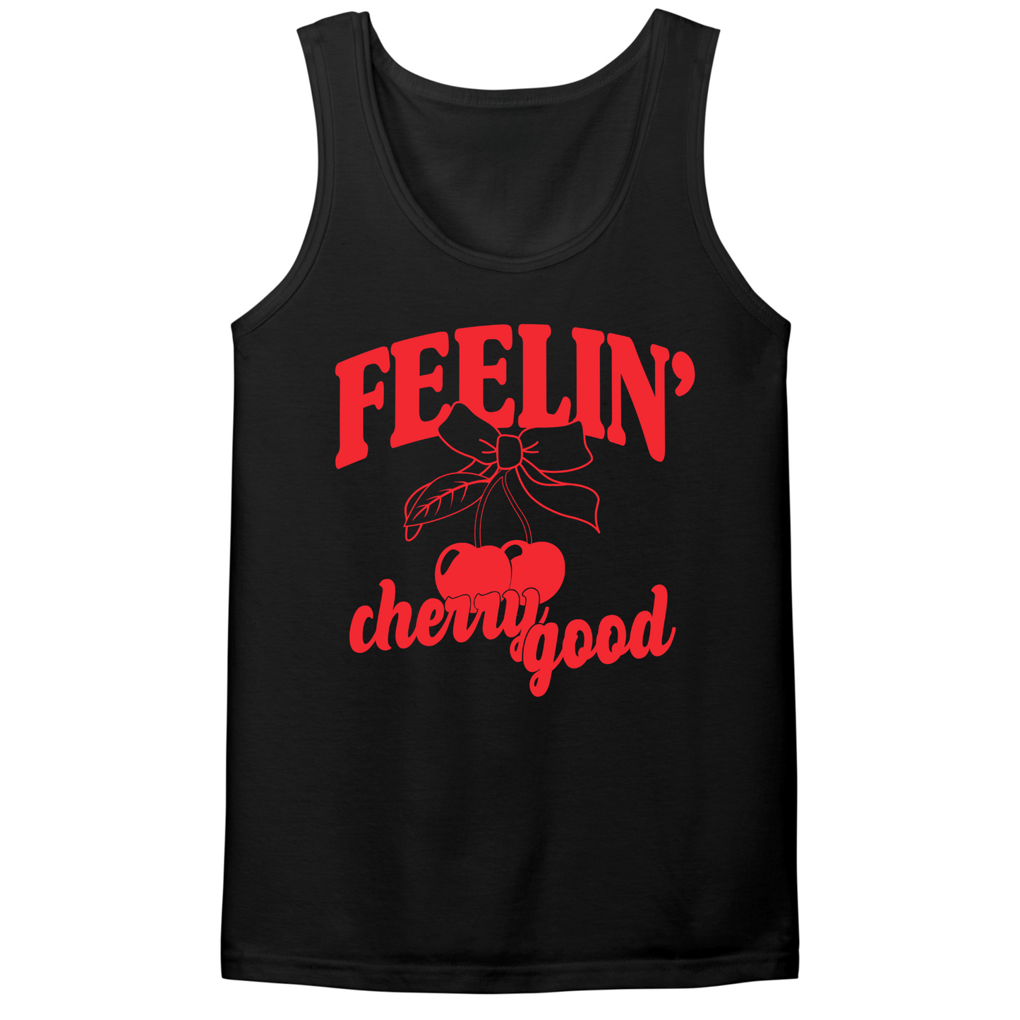 Feelin' Cherry Good Mens Tank Top