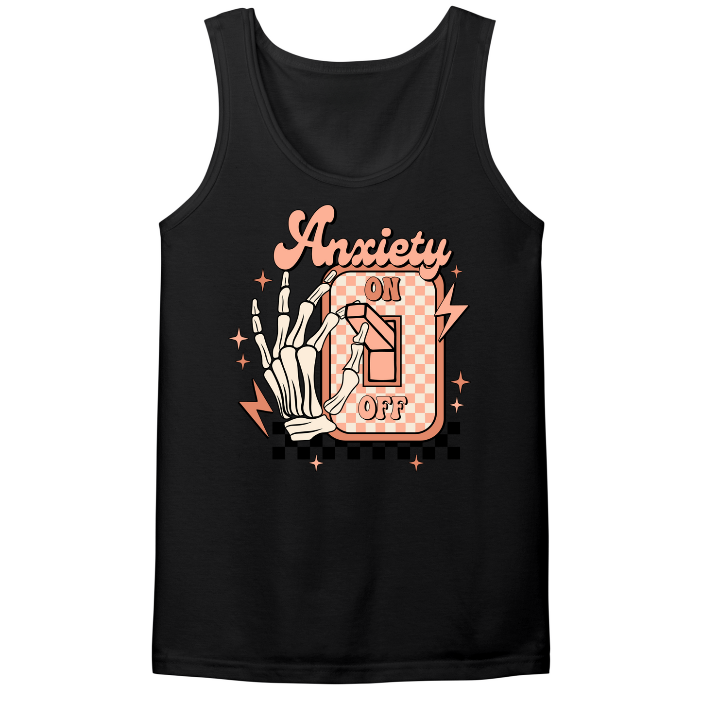 Anxiety Switch Mens Tank Top