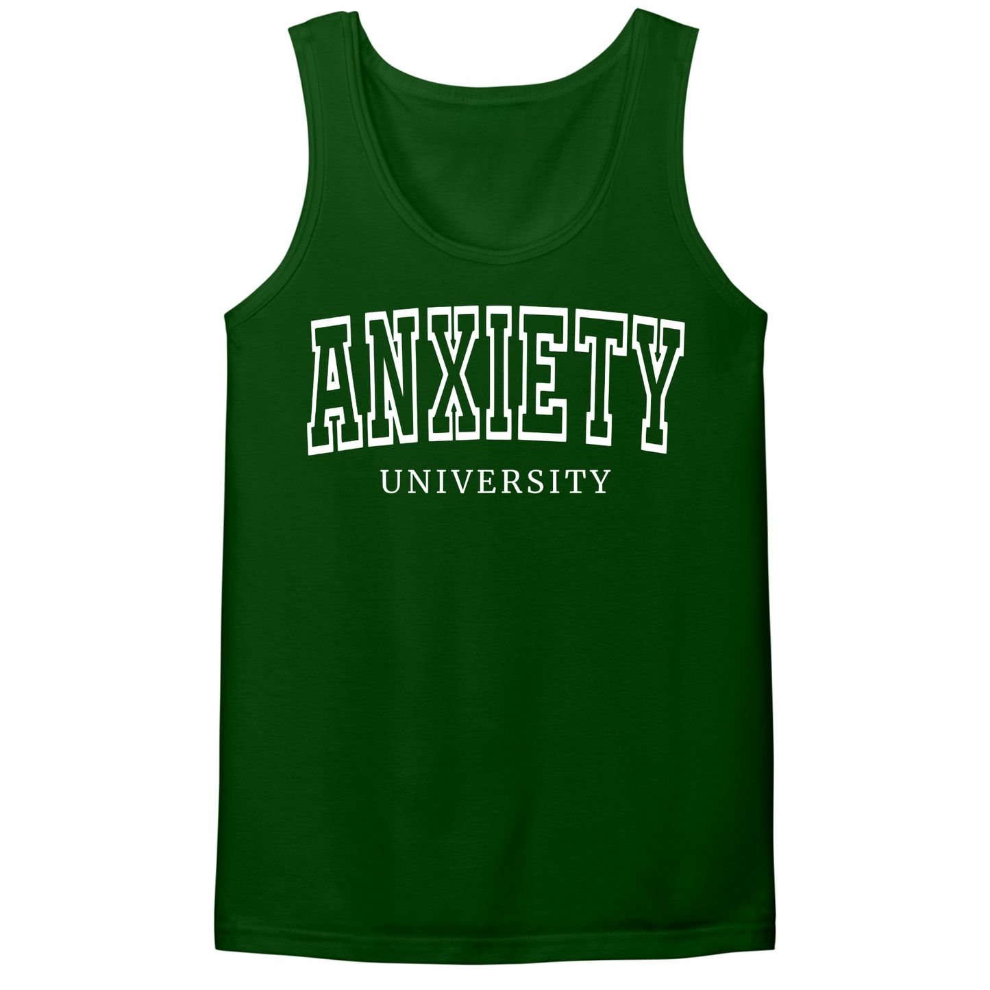 Anxiety University Mens Tank Top