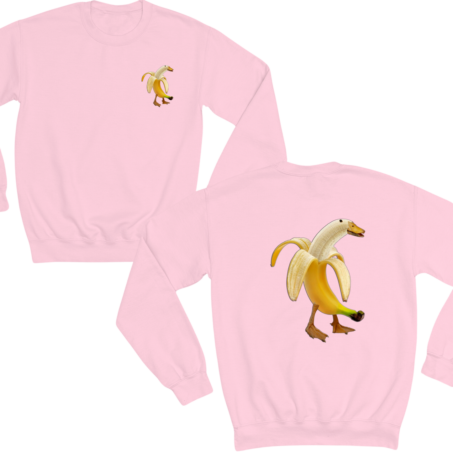 Banana Duck Crewneck Sweater