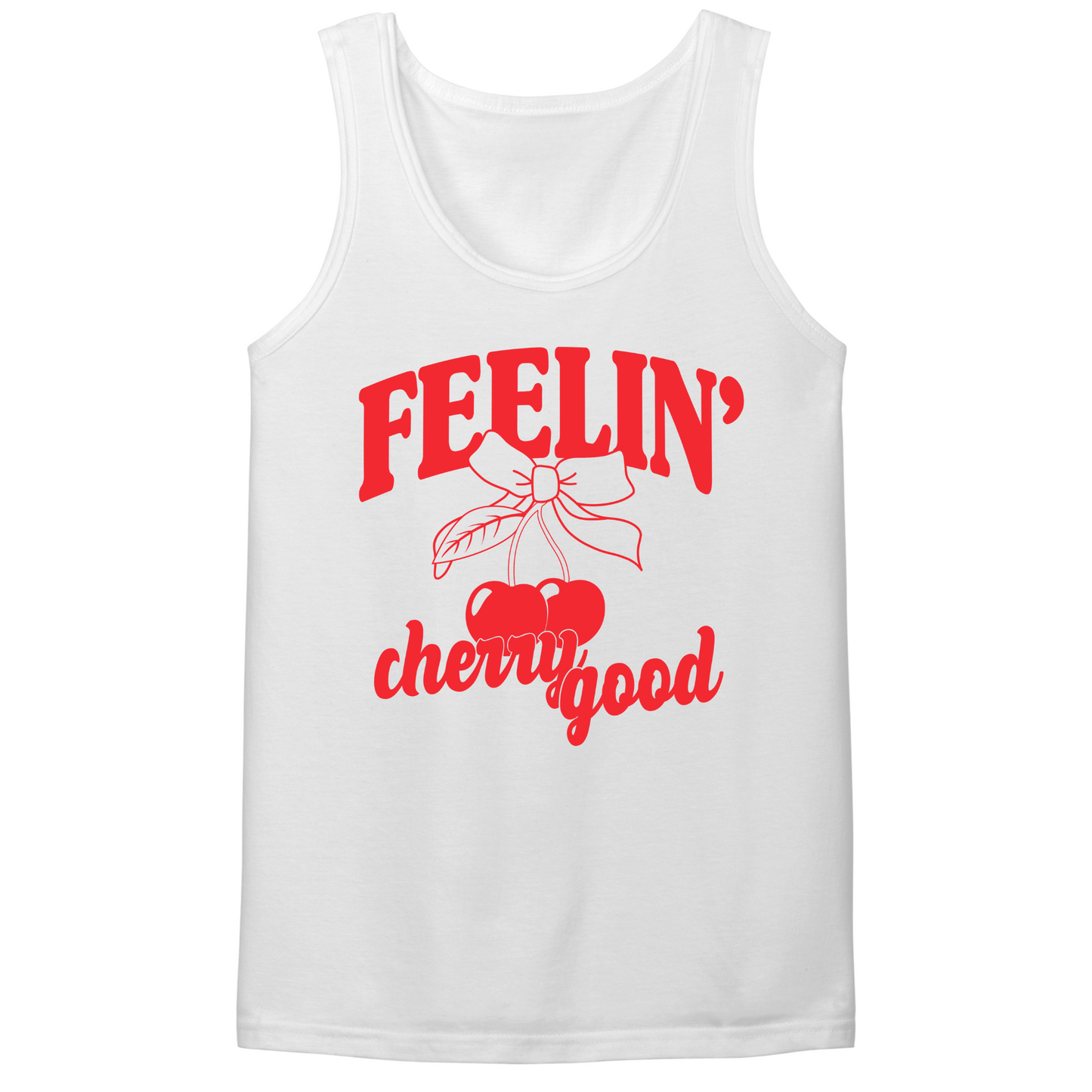 Feelin' Cherry Good Mens Tank Top