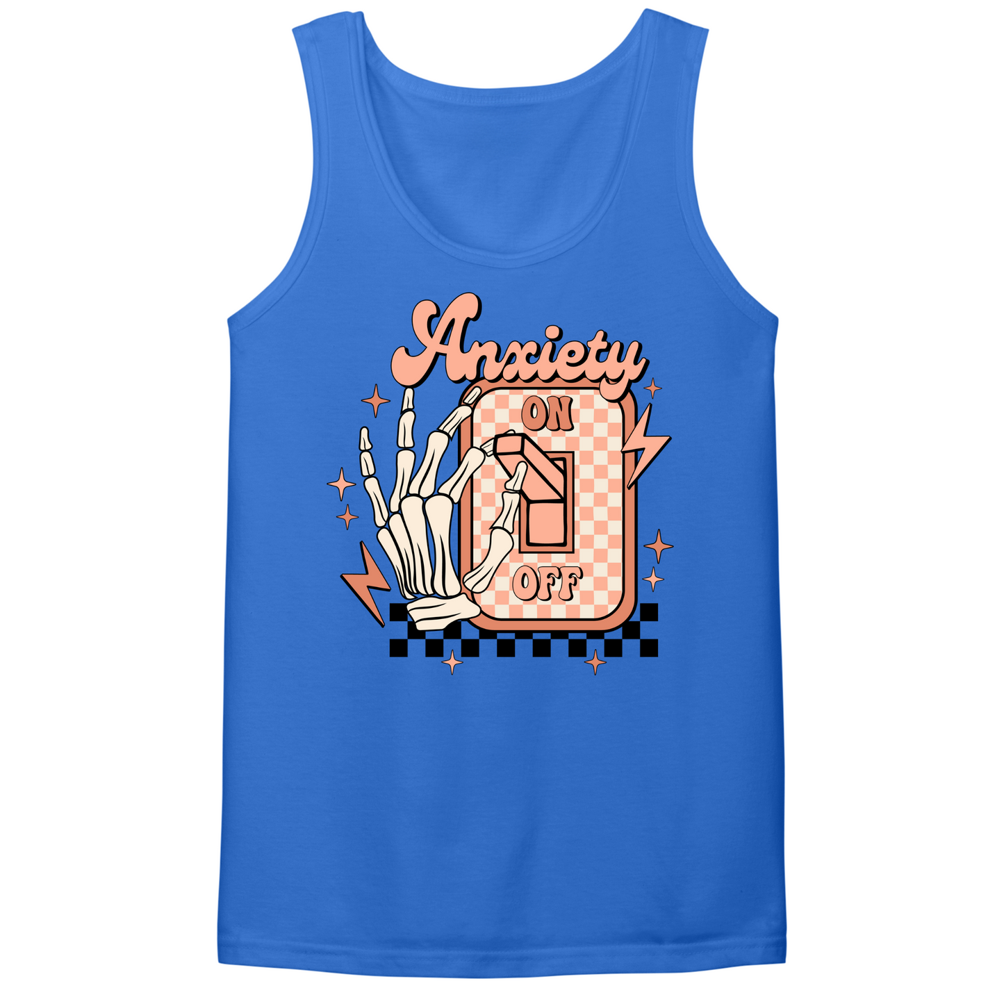 Anxiety Switch Mens Tank Top