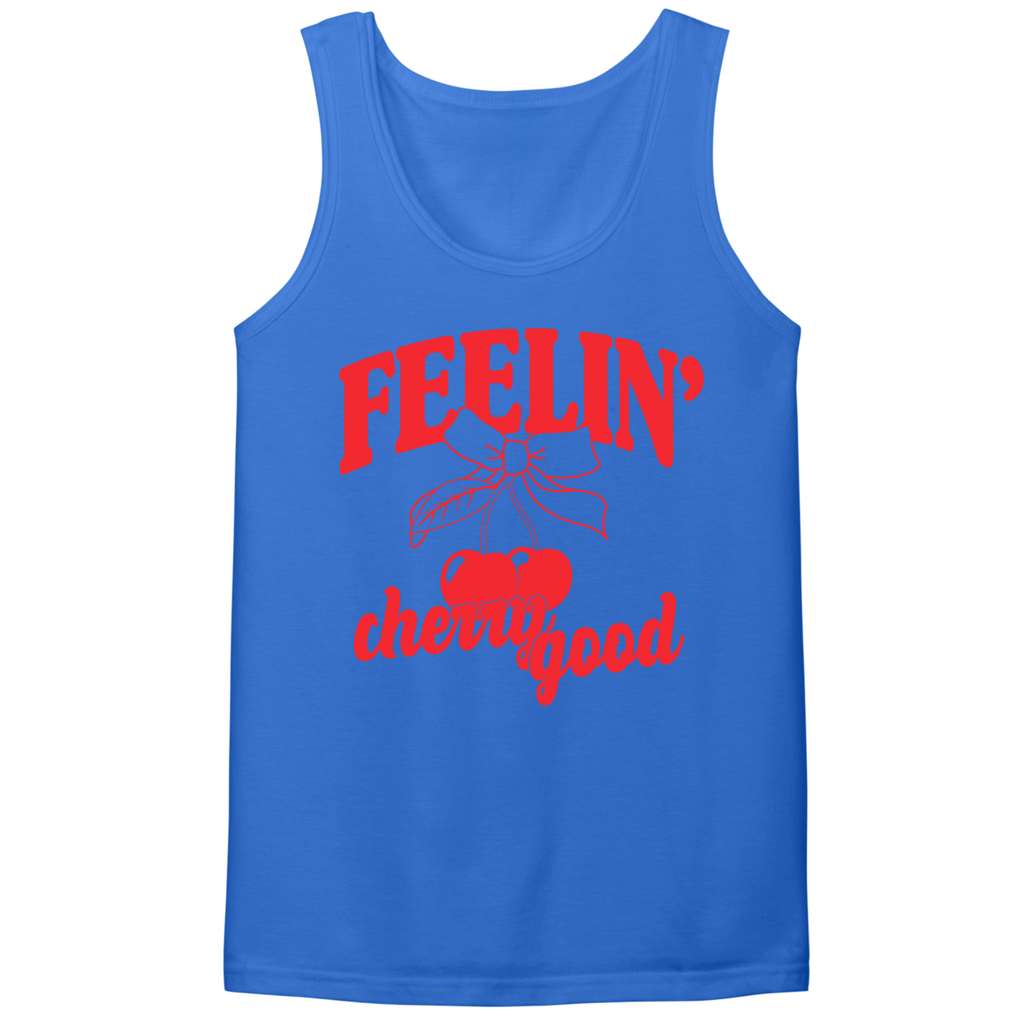 Feelin' Cherry Good Mens Tank Top