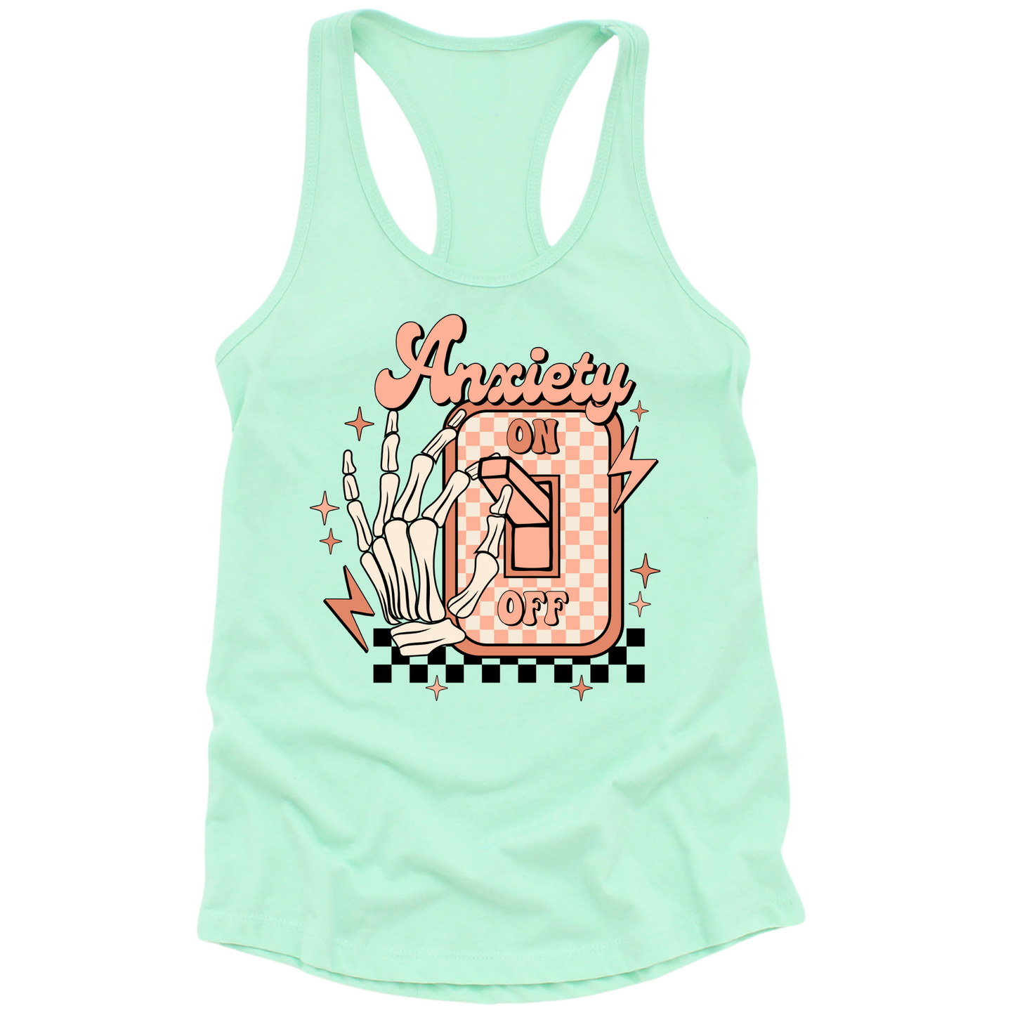 Anxiety Switch Womens Tank Top