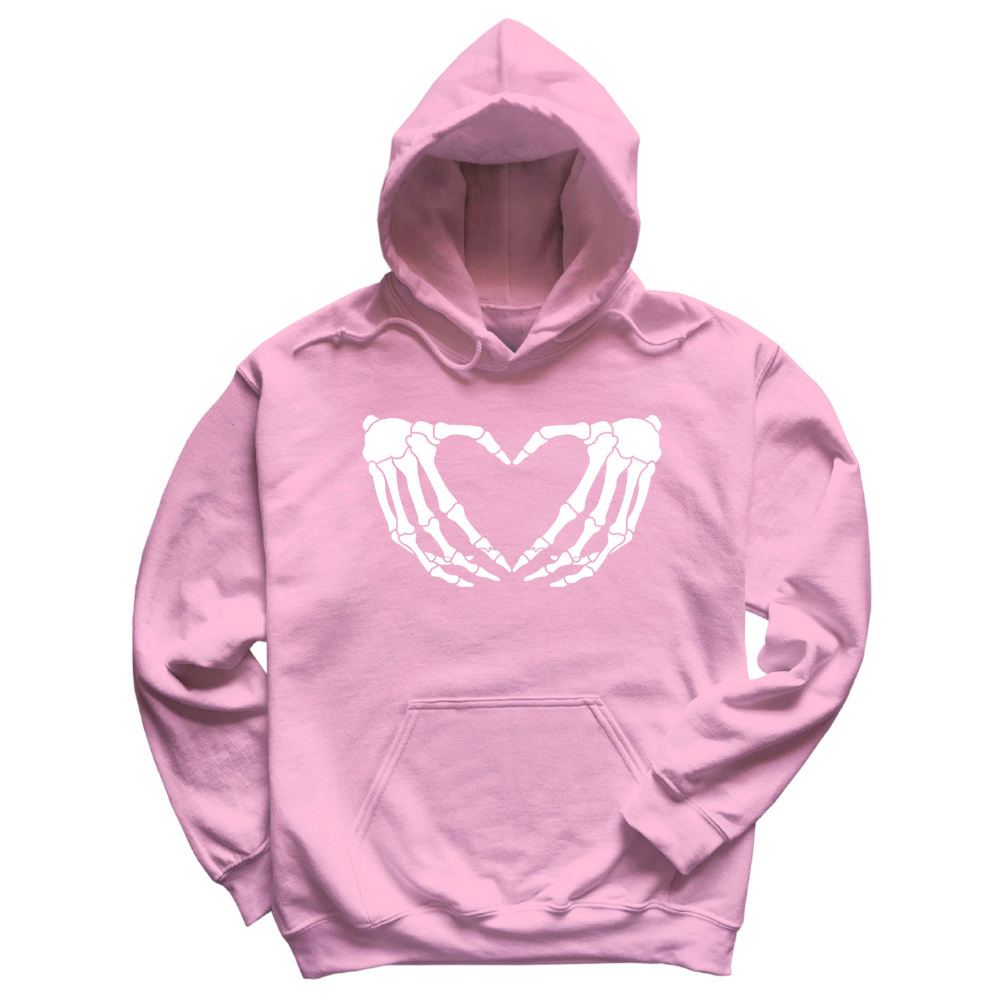 Skeleton Hands Heart Hoodie