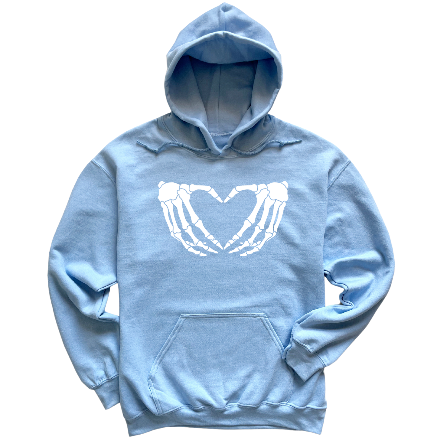 Skeleton Hands Heart Hoodie