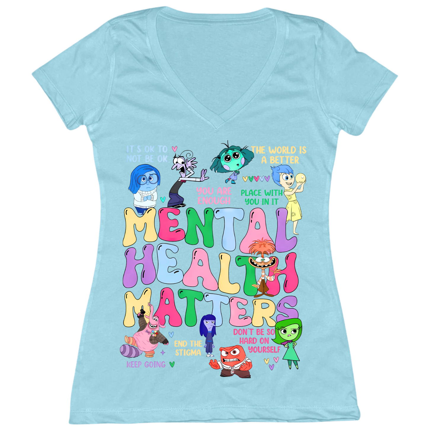 Mental Health Matters Womens Vneck