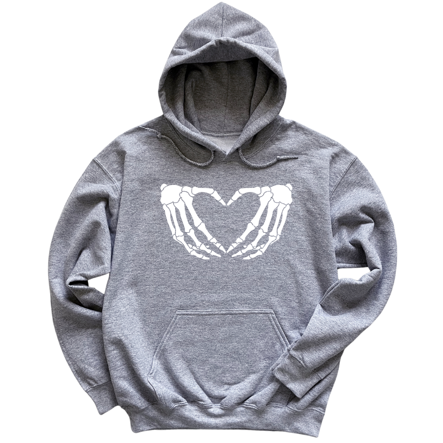 Skeleton Hands Heart Hoodie
