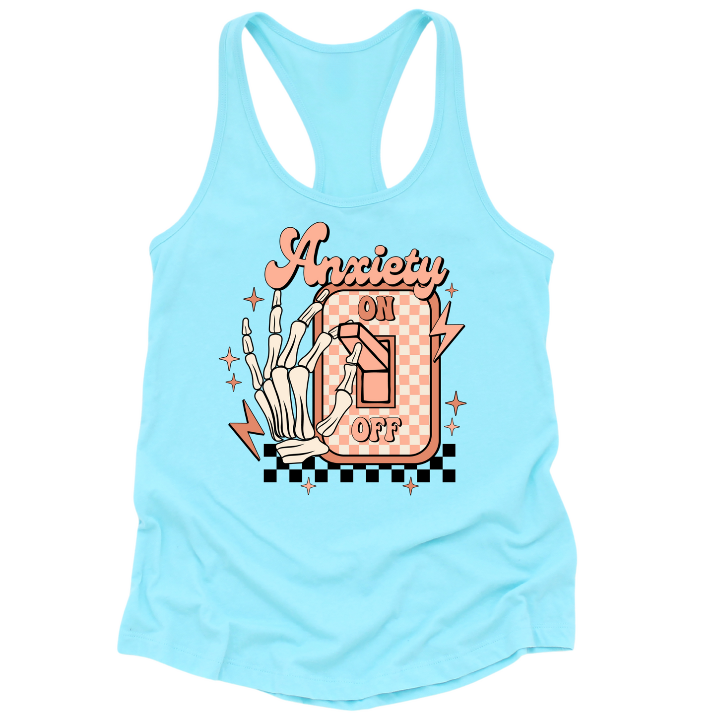 Anxiety Switch Womens Tank Top