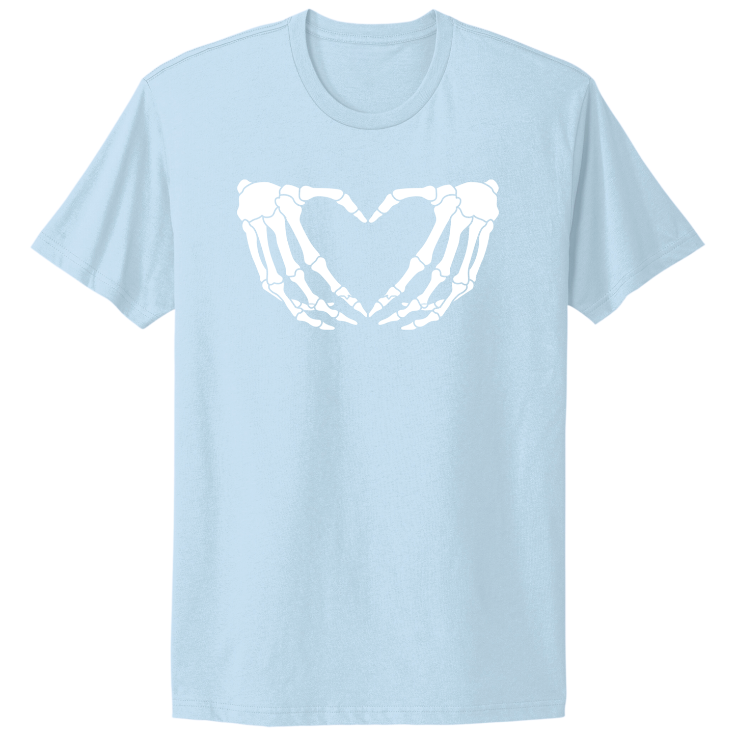 Skeleton Hands Heart T-shirt