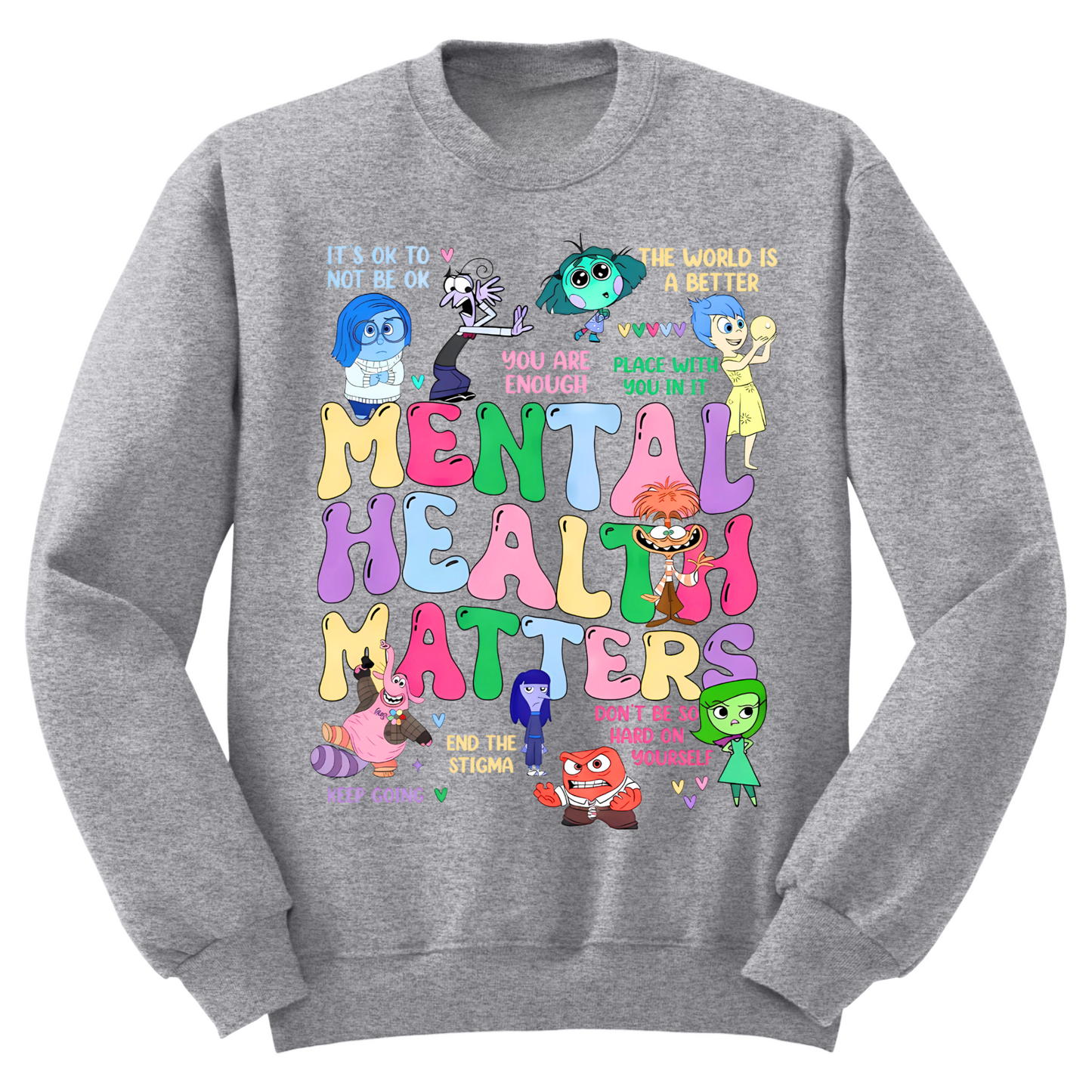 Mental Health Matters Crewneck Sweater