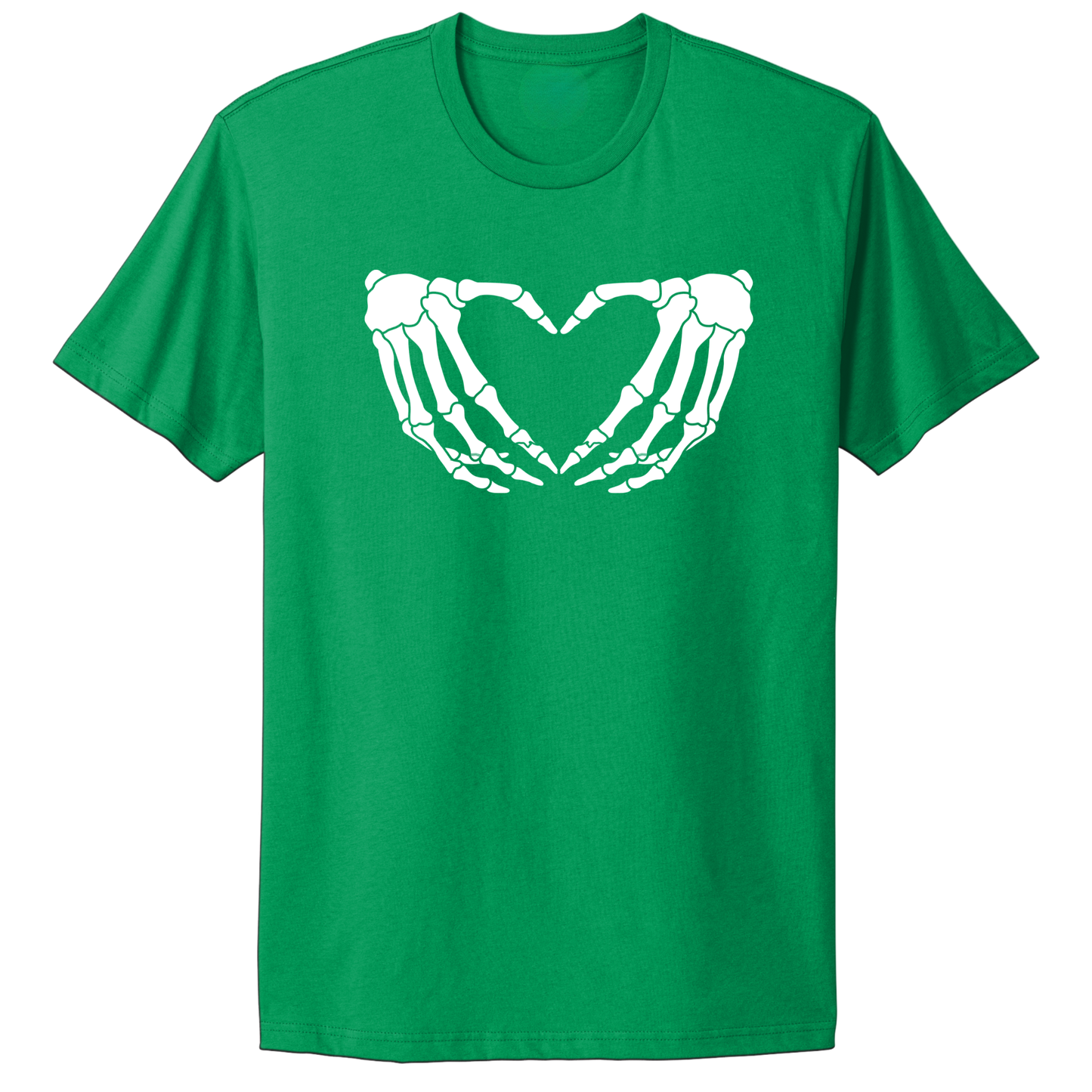 Skeleton Hands Heart T-shirt