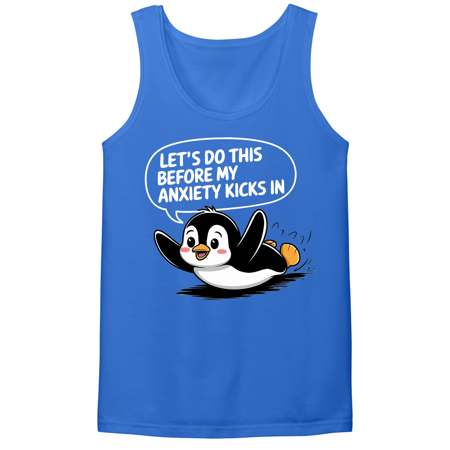 Let's Do This Before Anxiety Kicks In Mens Tank Top
