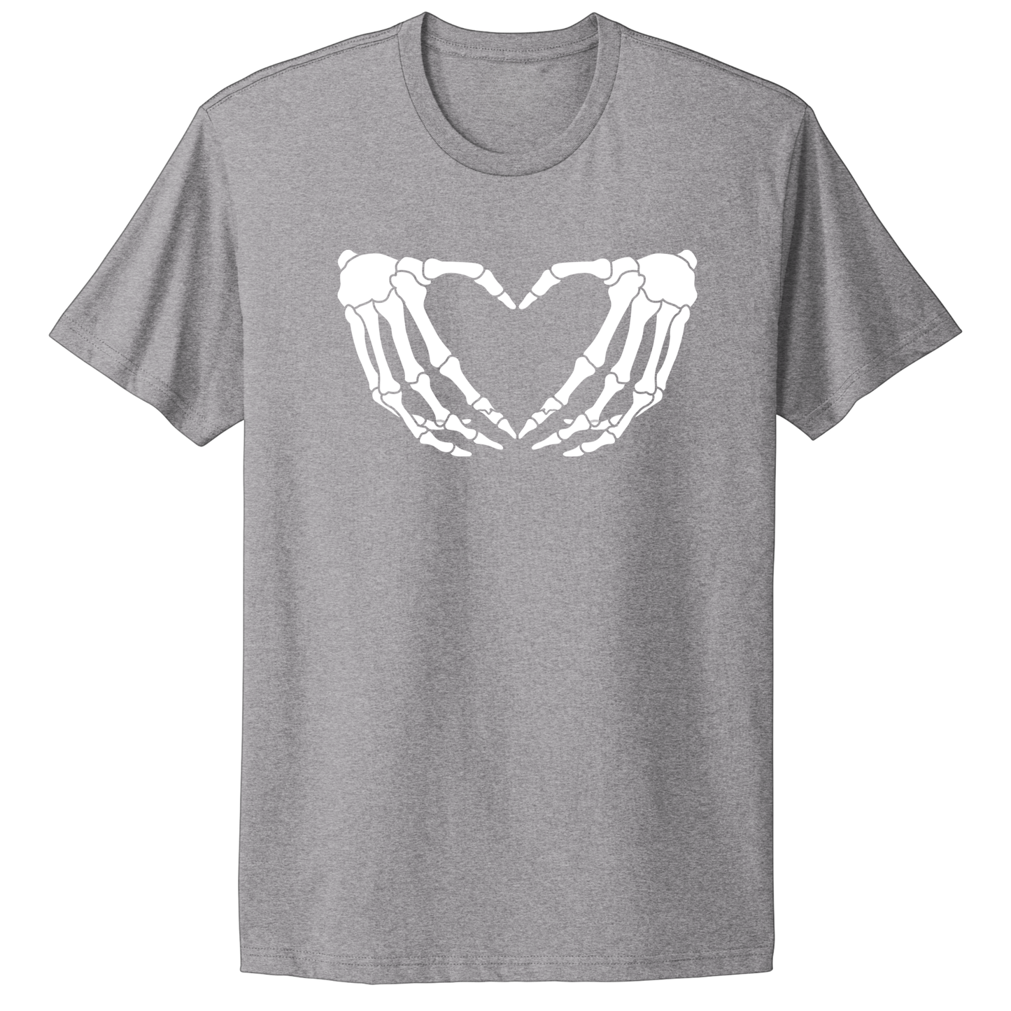 Skeleton Hands Heart T-shirt