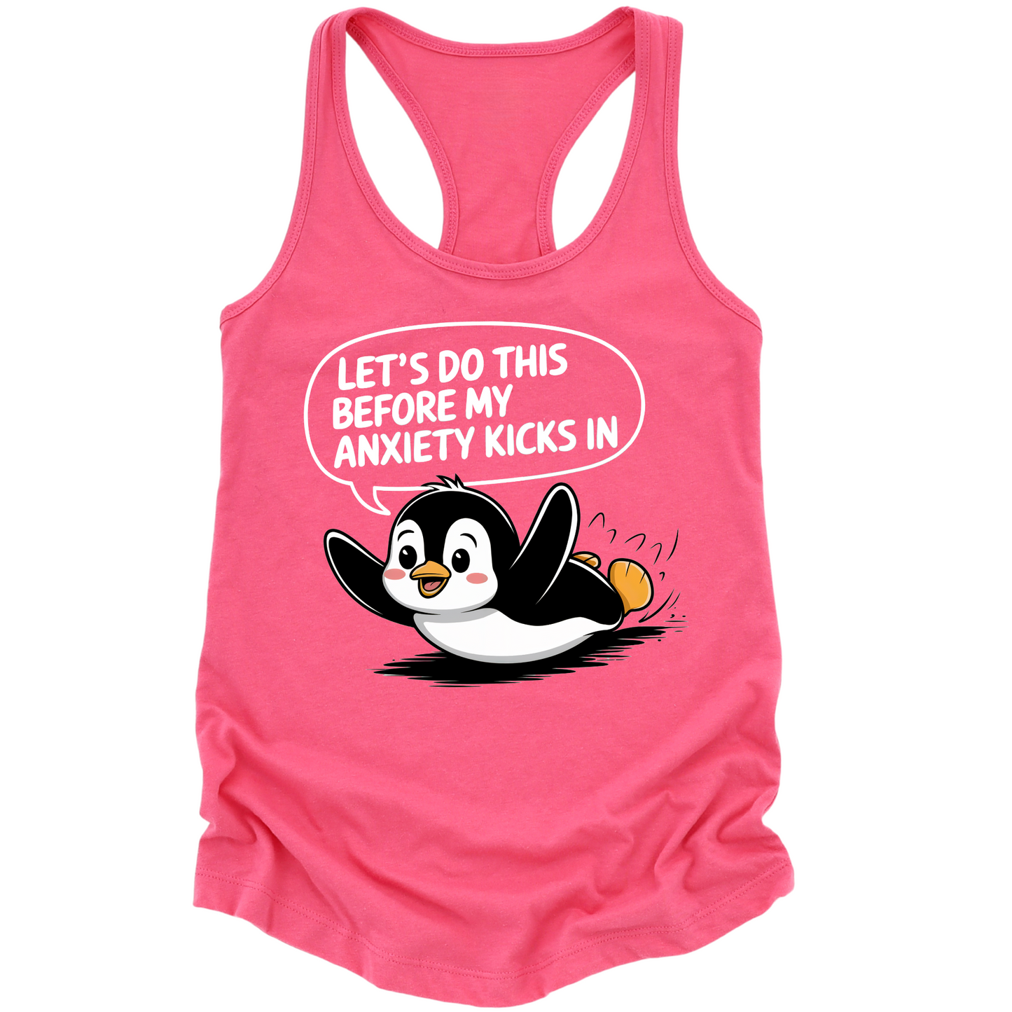 Let's Do This Before Anxiety Kicks In Womens Tank Top