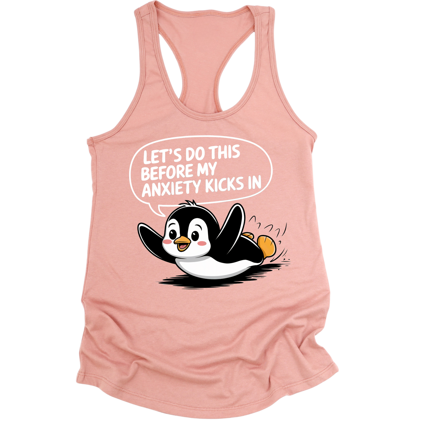 Let's Do This Before Anxiety Kicks In Womens Tank Top