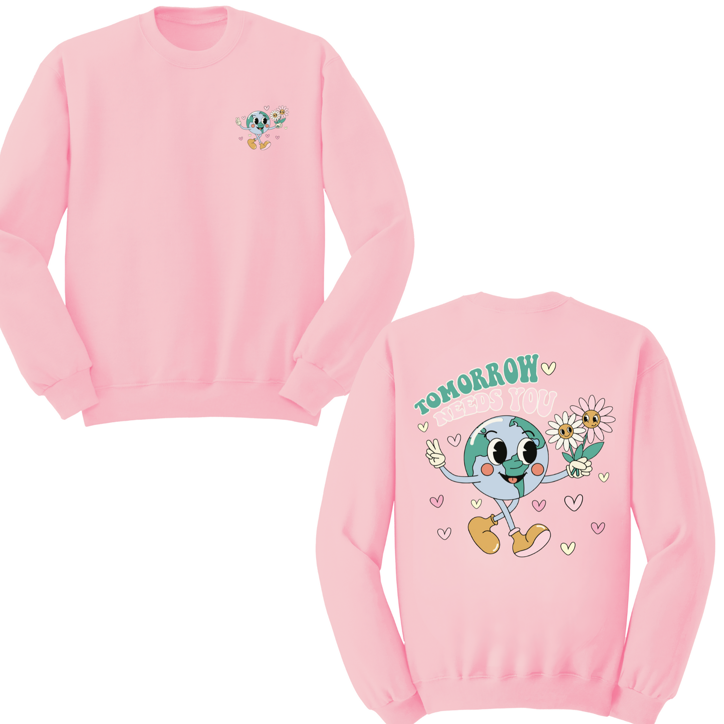 Tomorrow Needs You V2 Crewneck Sweater