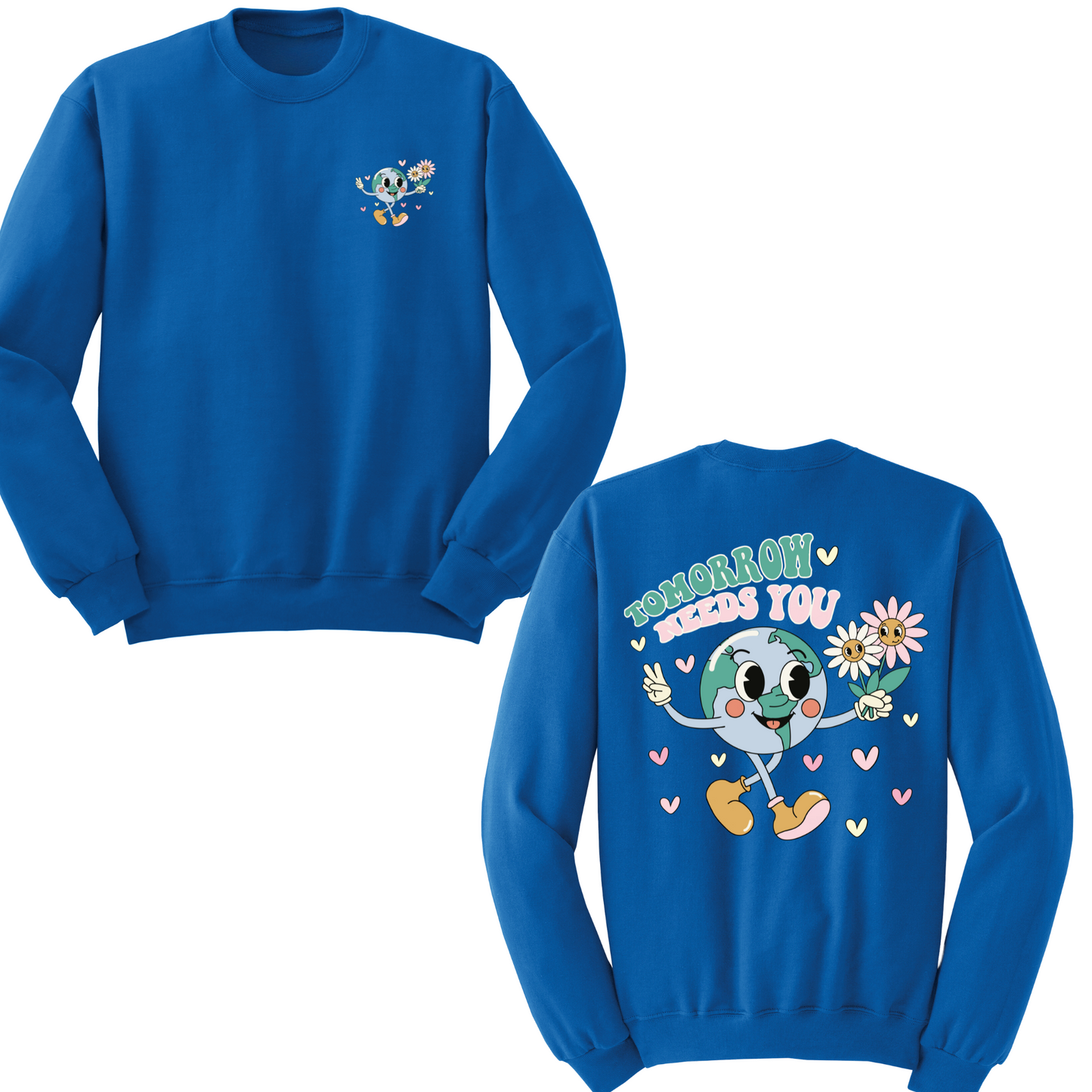 Tomorrow Needs You V2 Crewneck Sweater